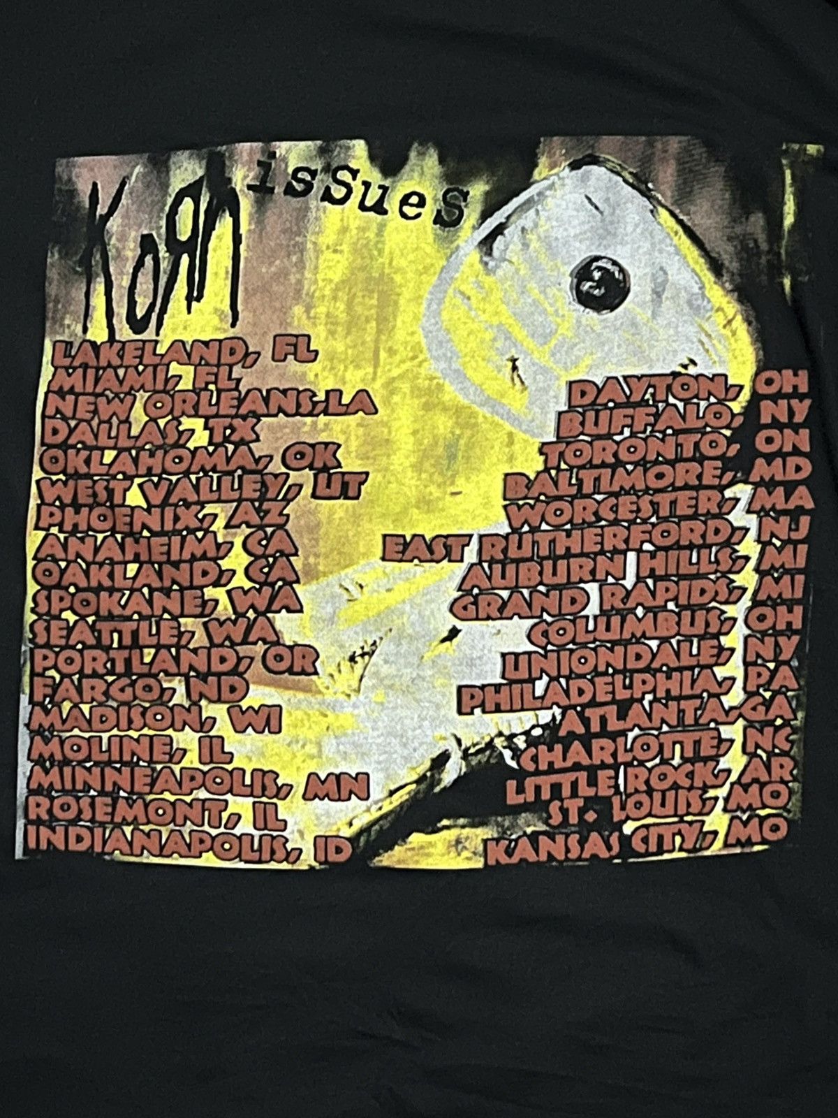 Band Tees Korn Issues Tour 00s Size US XL / EU 56 / 4 - 4 Thumbnail