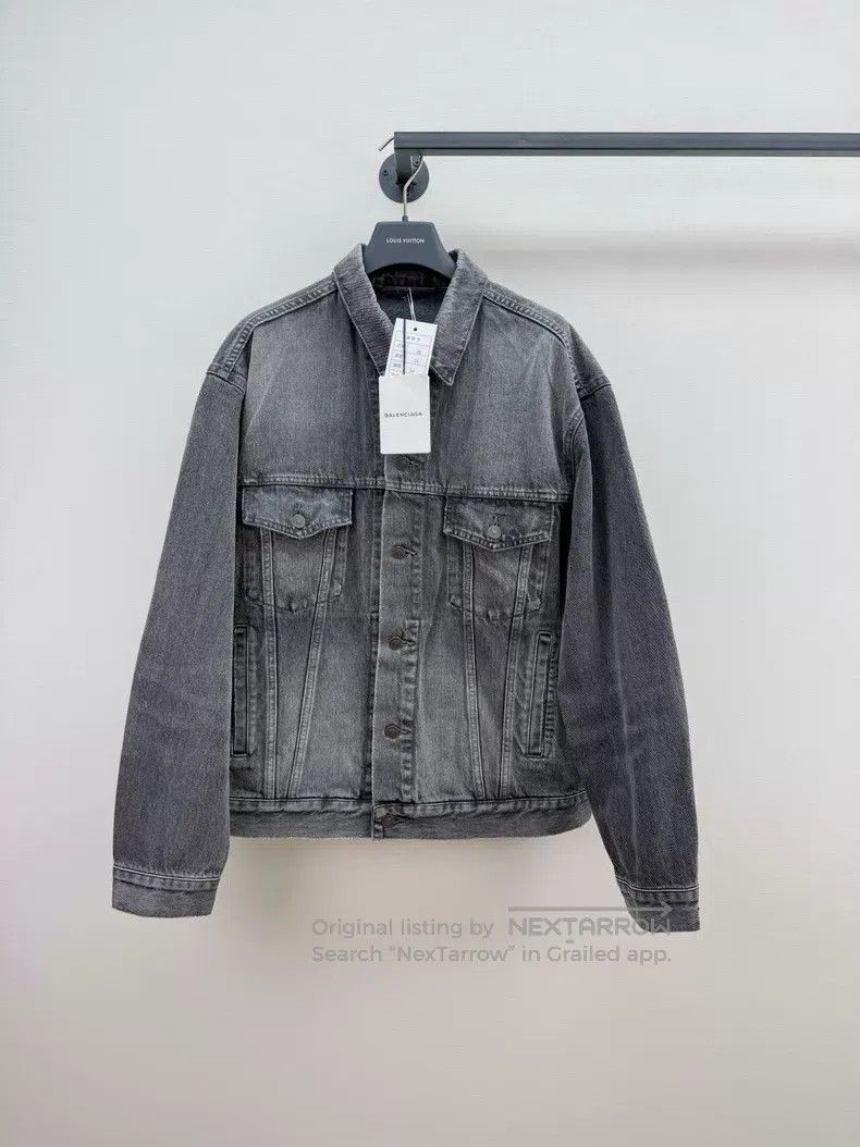 Balenciaga Balenciaga Denim Jacket Size US M / EU 48-50 / 2 - 1 Thumbnail
