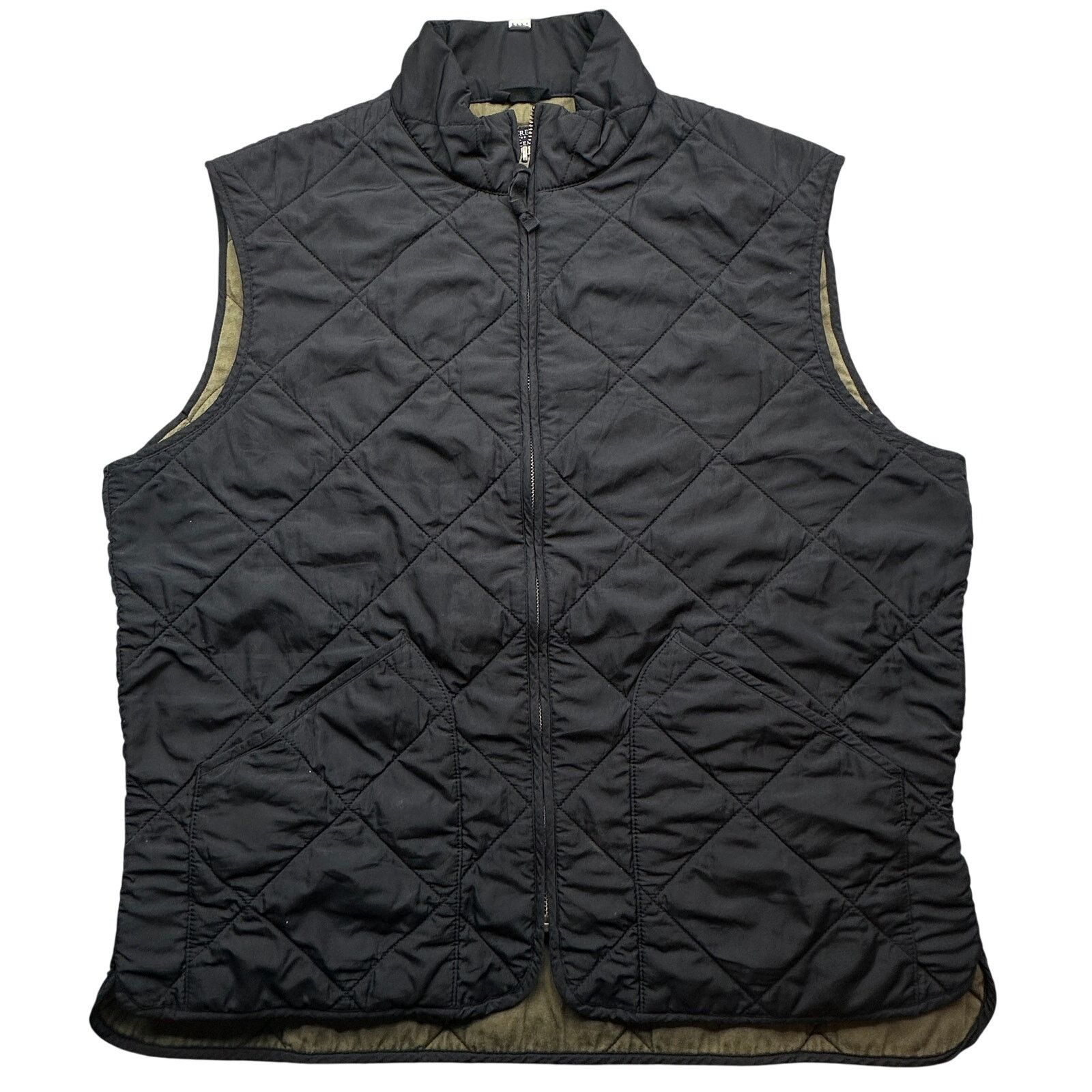 J.Crew J Crew Walker Vest Quilted Full Zip Mens Large 47752 Size US L / EU 52-54 / 3 - 1 Thumbnail