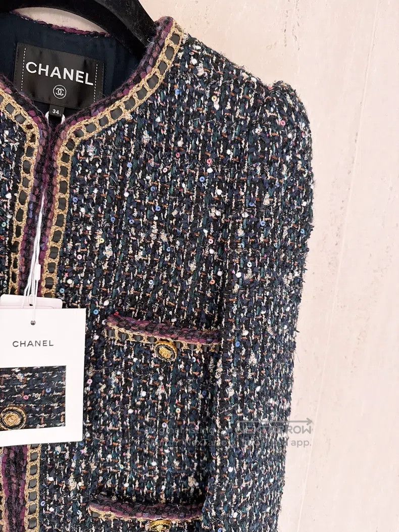 Chanel Chanel 21A Castle Series High-end Handicraft Workshop Blac Size XXS / US 00 / IT 34 - 3 Thumbnail