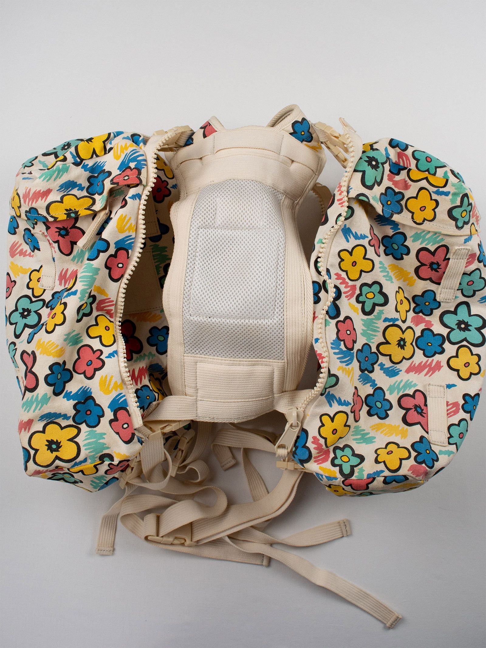 Bernhard Willhelm Bernhard Willhelm - S/S 2003 - floral double backpack Size ONE SIZE - 7 Thumbnail