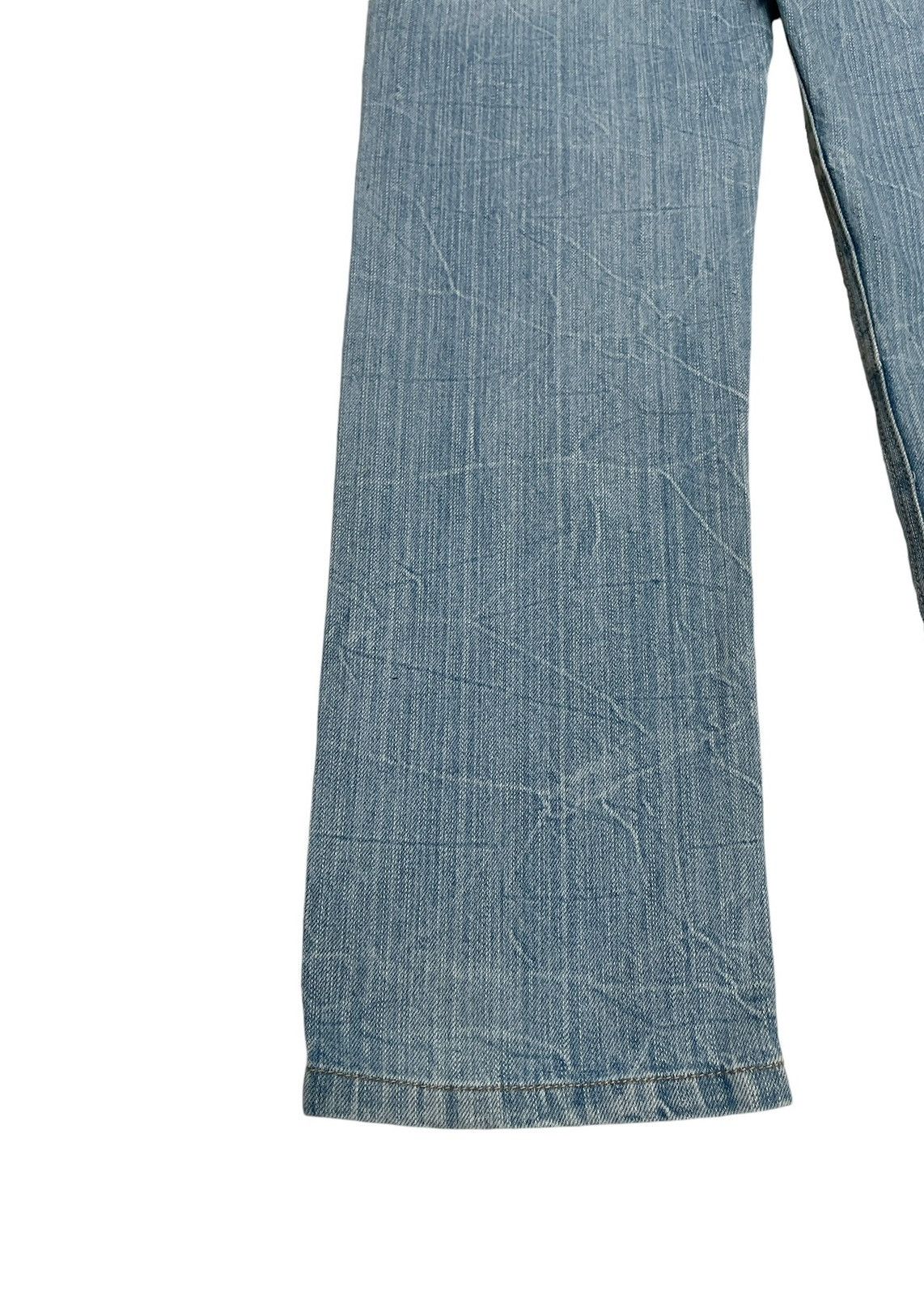 If Six Was Nine × Japanese Brand Rare Vintage Japanese Brand Double Waist Sukajan Jeans 1990s Size US 31 - 6 Thumbnail