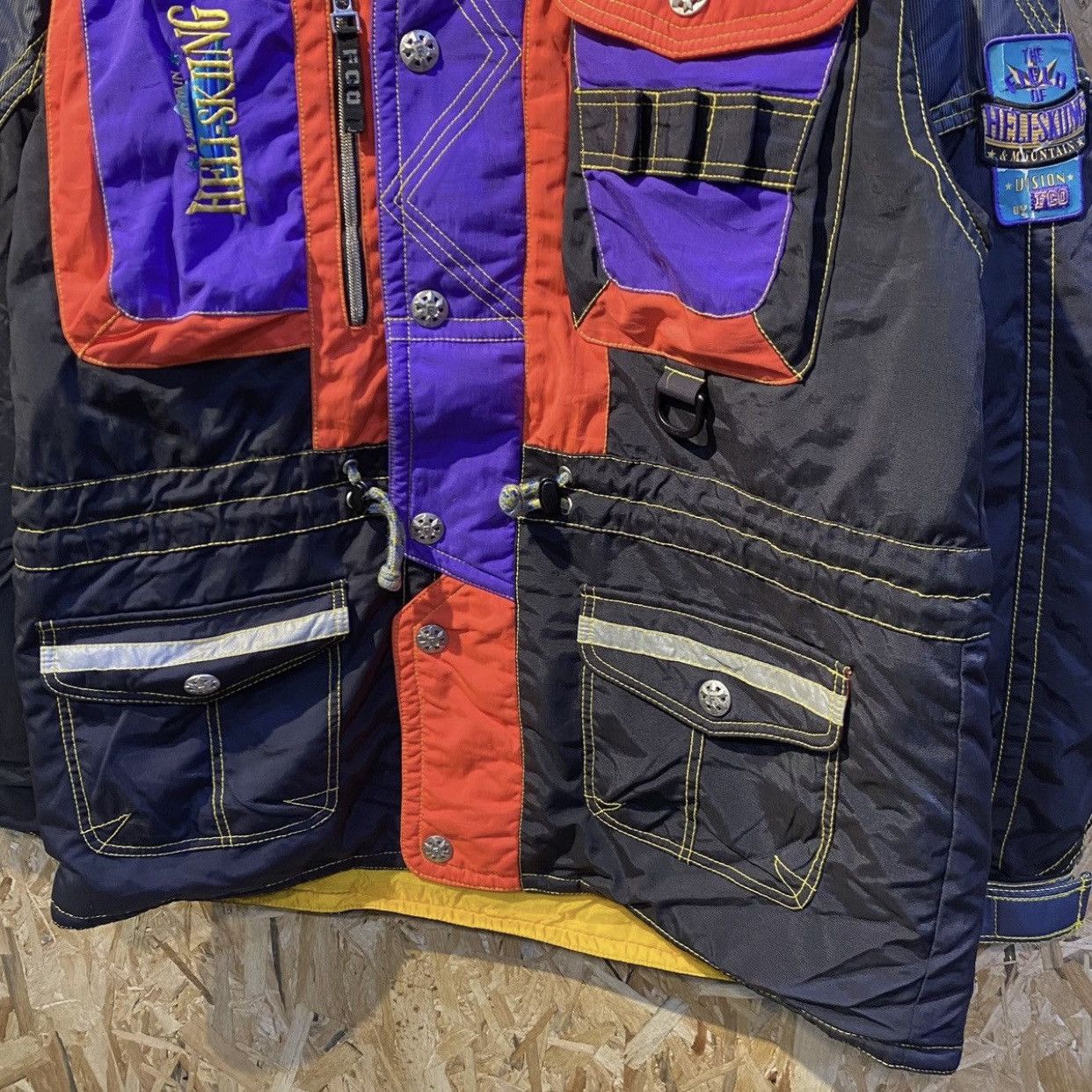 Japanese Brand heli skiing japanese brand ski jackets Size US XL / EU 56 / 4 - 4 Thumbnail