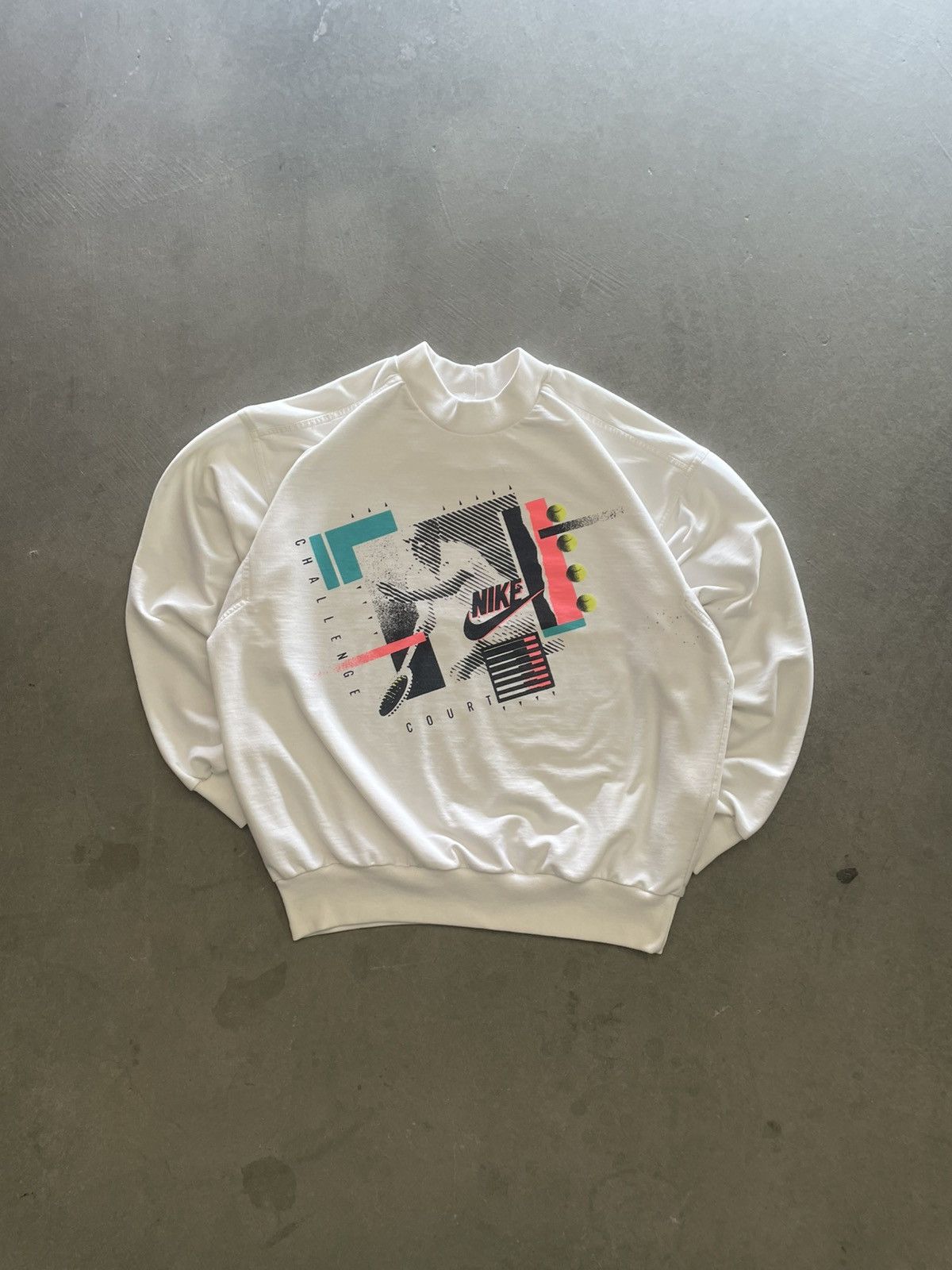 Nike × Vintage Nike challenge court sweatshirt Size US M / EU 48-50 / 2 - 1 Thumbnail