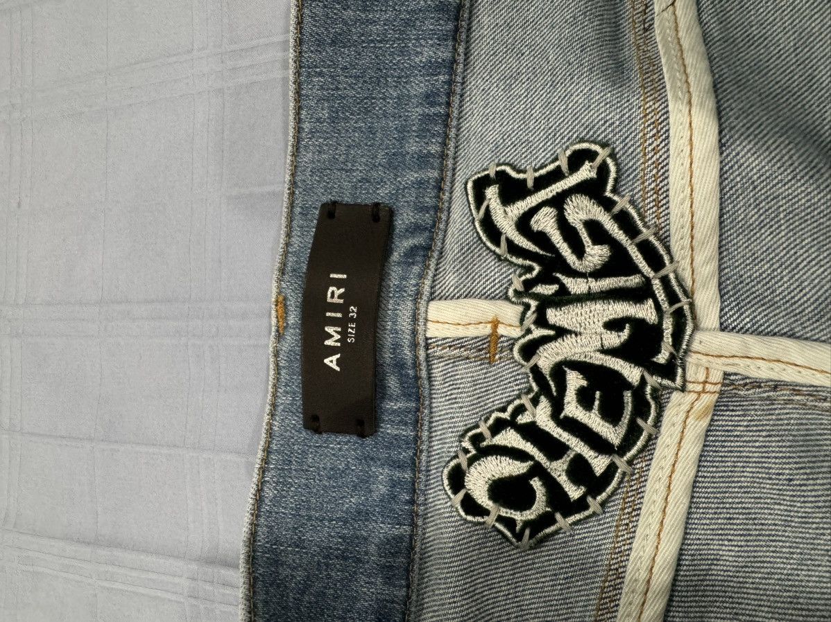 Amiri AMIRI Chemist Leather Stars Jean Size US 32 / EU 48 - 3 Thumbnail