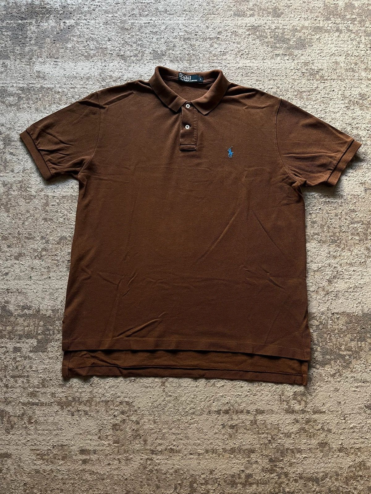 Polo Ralph Lauren Polo Ralph Lauren Small Pony Sz L Small Pony Brown Size US L / EU 52-54 / 3 - 1 Thumbnail
