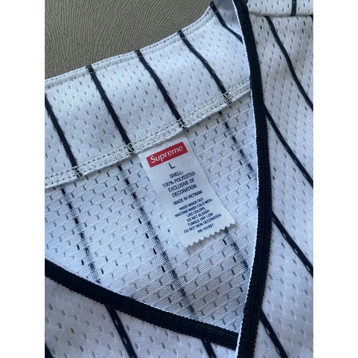 Supreme Supreme Homerun baseball jersey Size US L / EU 52-54 / 3 - 3 Thumbnail