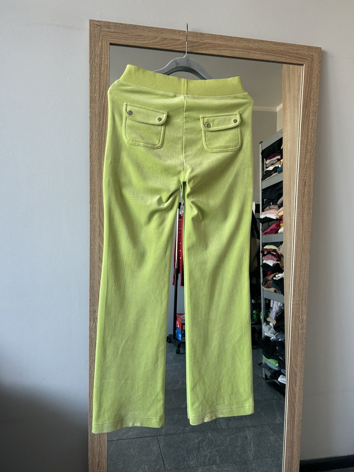 Juicy Couture × Vintage Vintage swetpants juicy couture velor green y2k Size 26" / US 2 / IT 38 - 9 Thumbnail