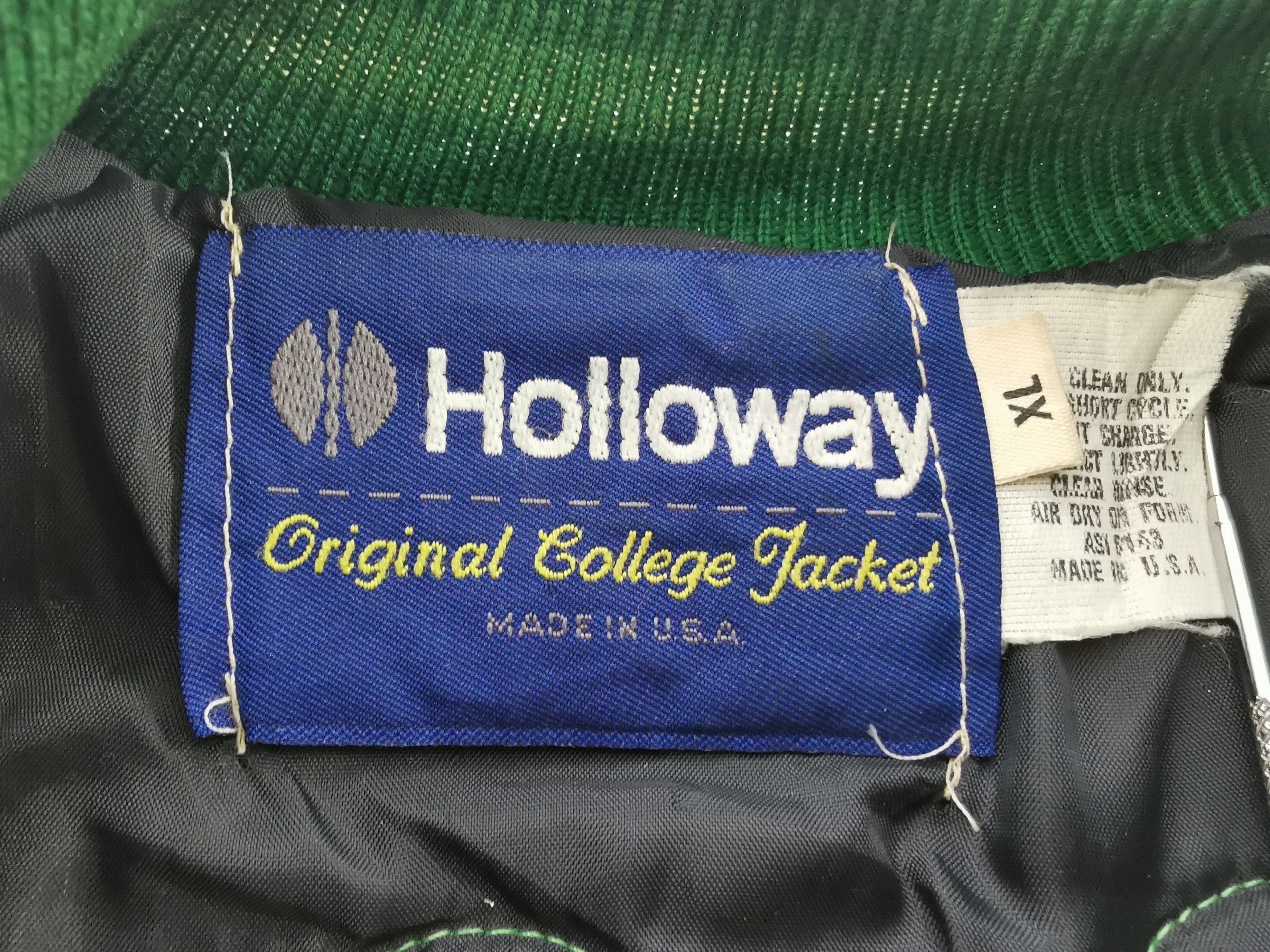 Holloway × Vintage Vintage 80's Holloway Basketball Track 21 Varsity Jacket Size US XL / EU 56 / 4 - 8 Thumbnail