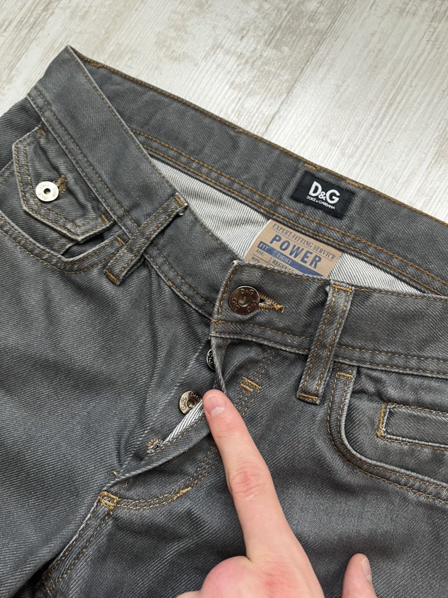 Dolce & Gabbana Dolce & Gabbana Men’s 30 Power Grey Denim Jeans Tight Fit Size US 30 / EU 46 - 5 Thumbnail