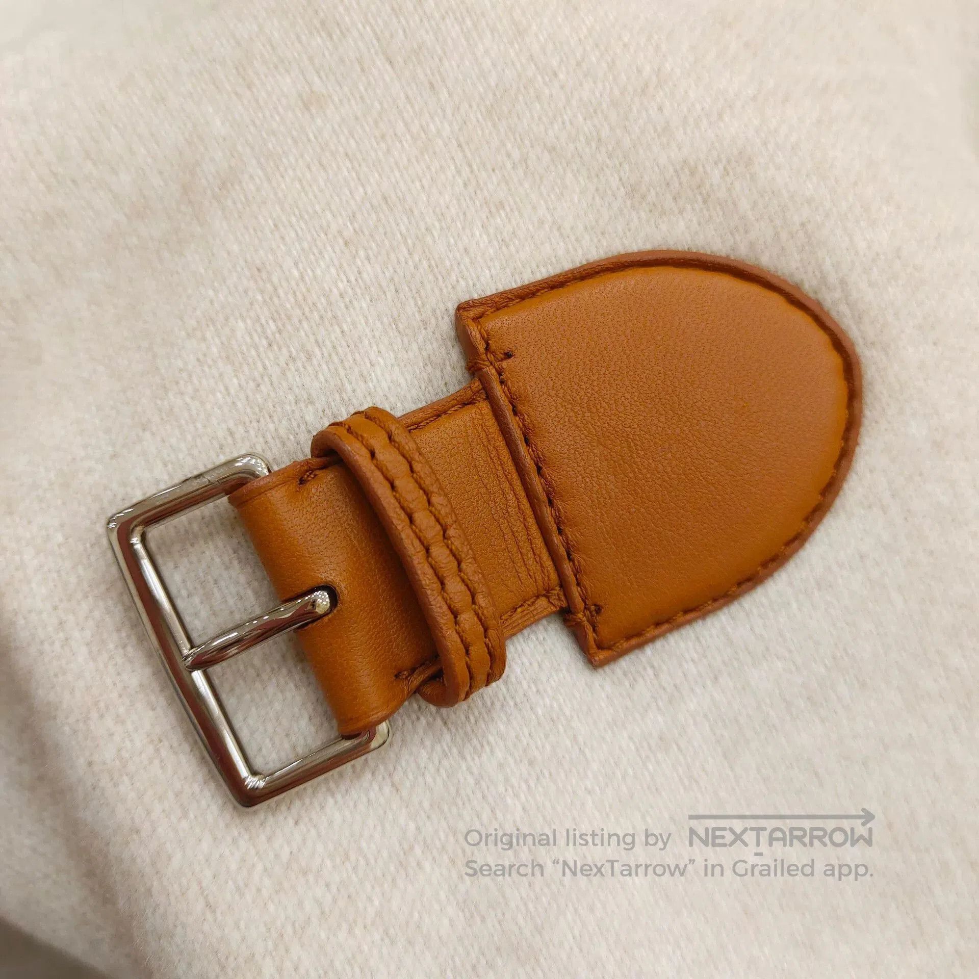 Hermes Hermes Beige Cashmere Buckle Coat. Size US XS / EU 42 / 0 - 3 Thumbnail