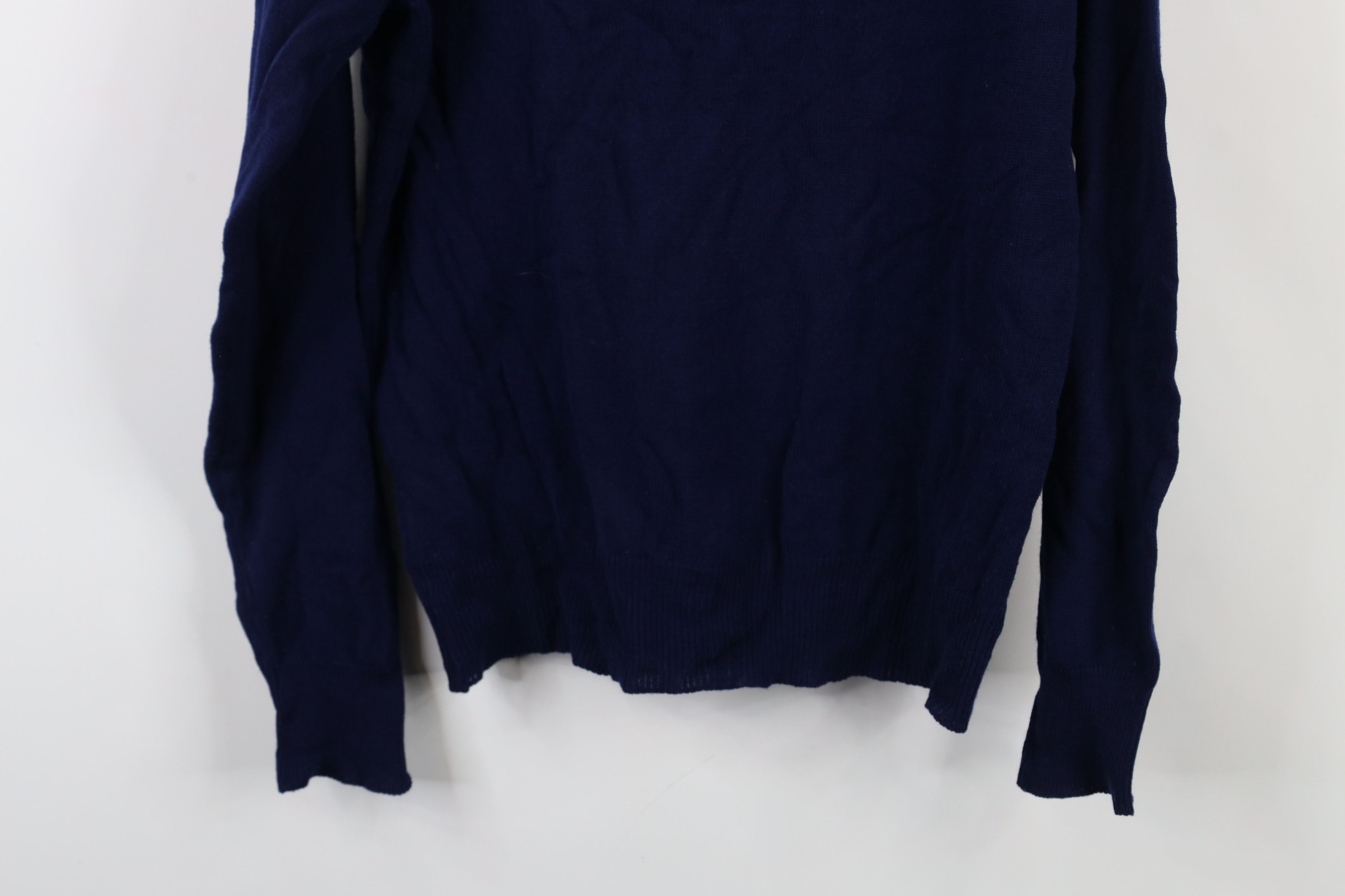 Vintage Vintage 70s Streetwear Cable Knit Collared Pullover Sweater Size US L / EU 52-54 / 3 - 9 Thumbnail