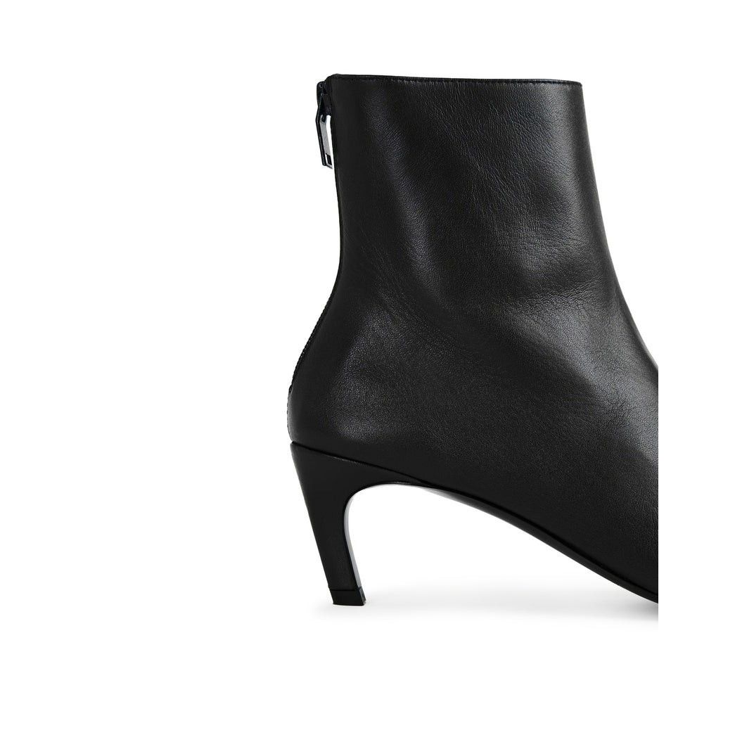Toteme TOTEME Nappa Mid-Heel Black Boots New & Authentic (Women's s Size US 11 / IT 41 - 4 Thumbnail