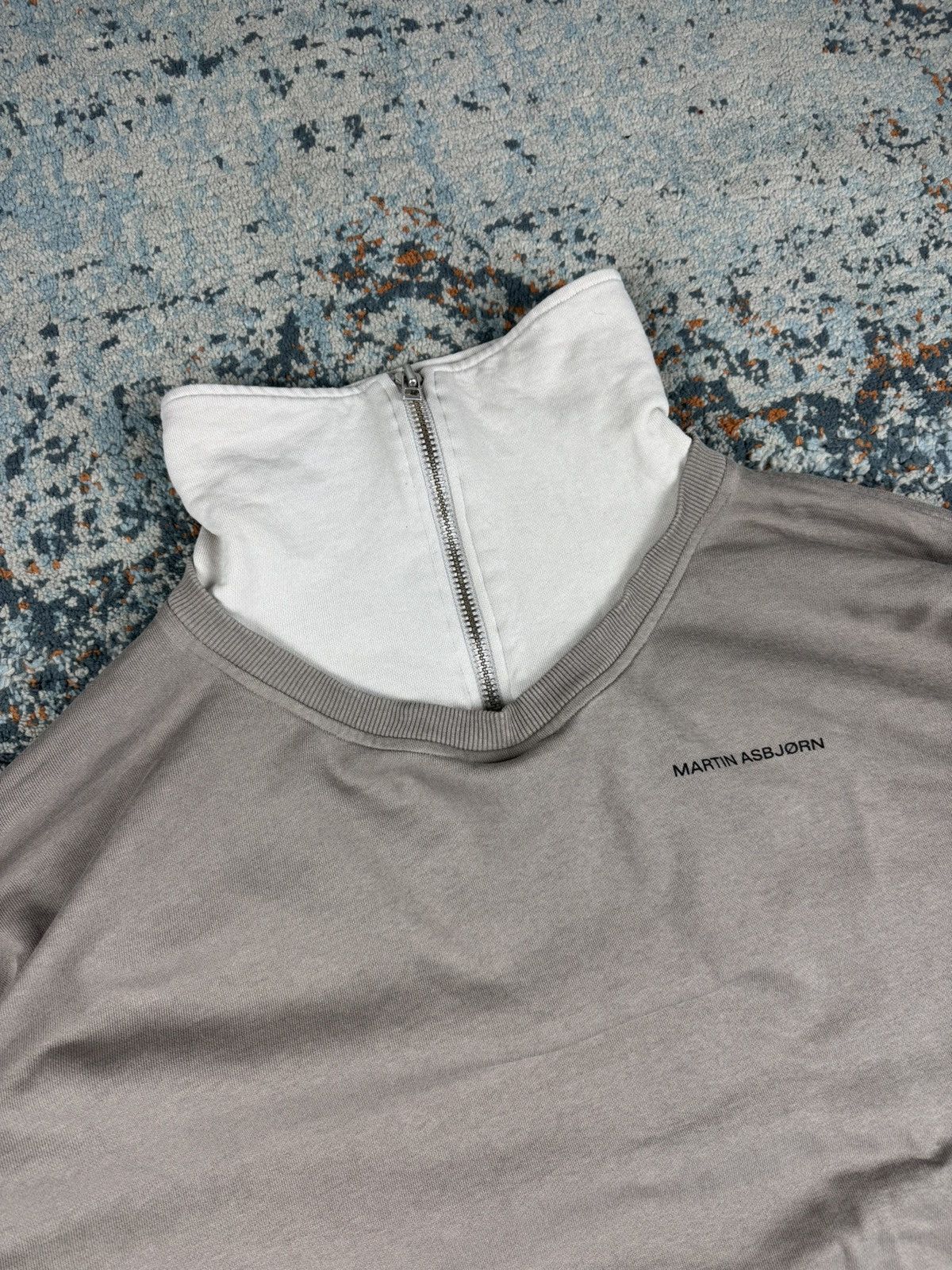 Martin Asbjorn Martin Asbjorn uktra boxy baggy mockneck sweatshirt Size US XL / EU 56 / 4 - 8 Thumbnail