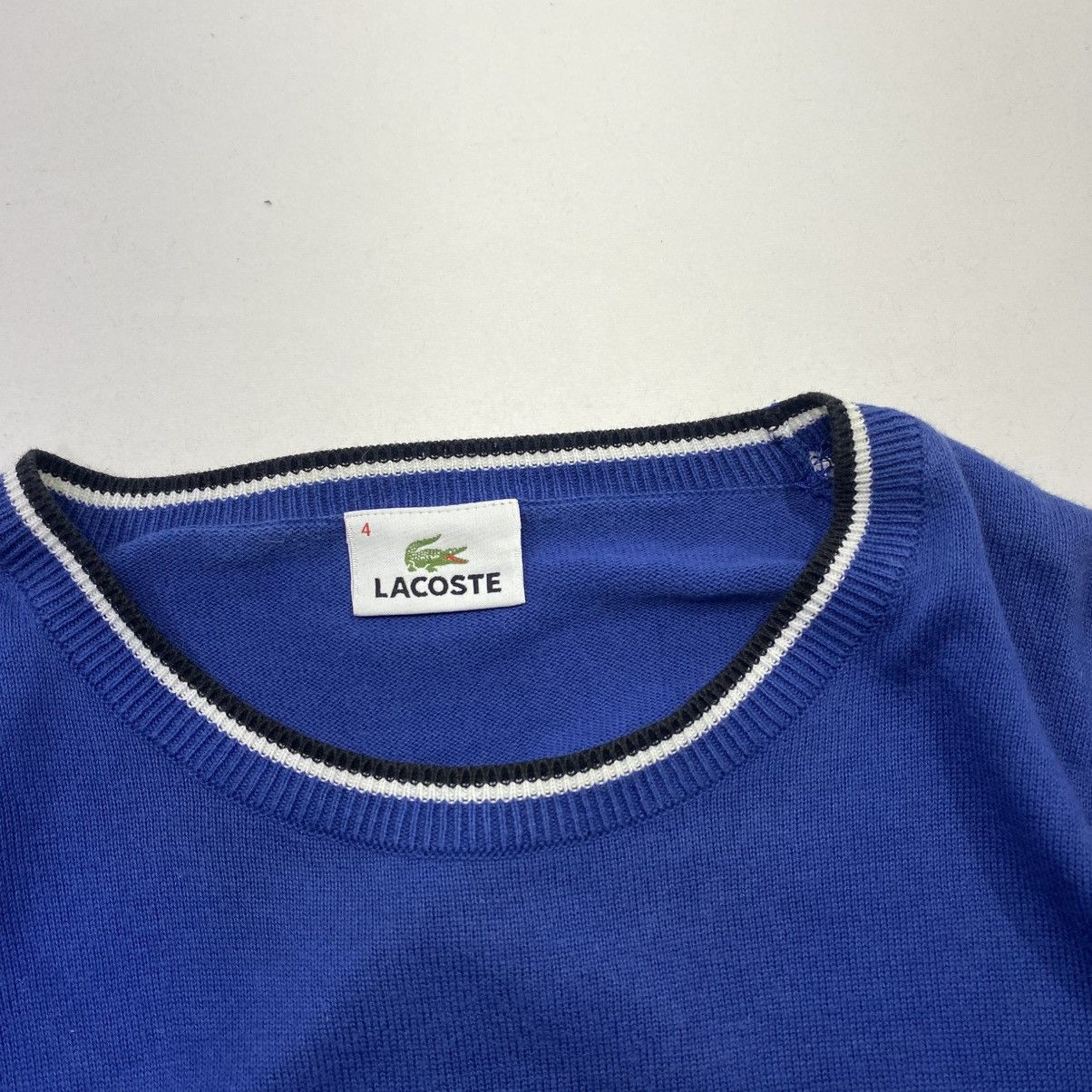 Lacoste Lacoste Blue Knitwear Size US L / EU 52-54 / 3 - 3 Thumbnail