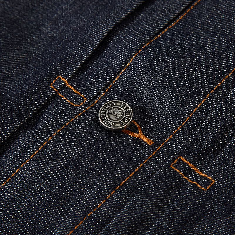 Japanese Brand Denim Jacket Japanese Retro Work Size US S / EU 44-46 / 1 - 6 Thumbnail