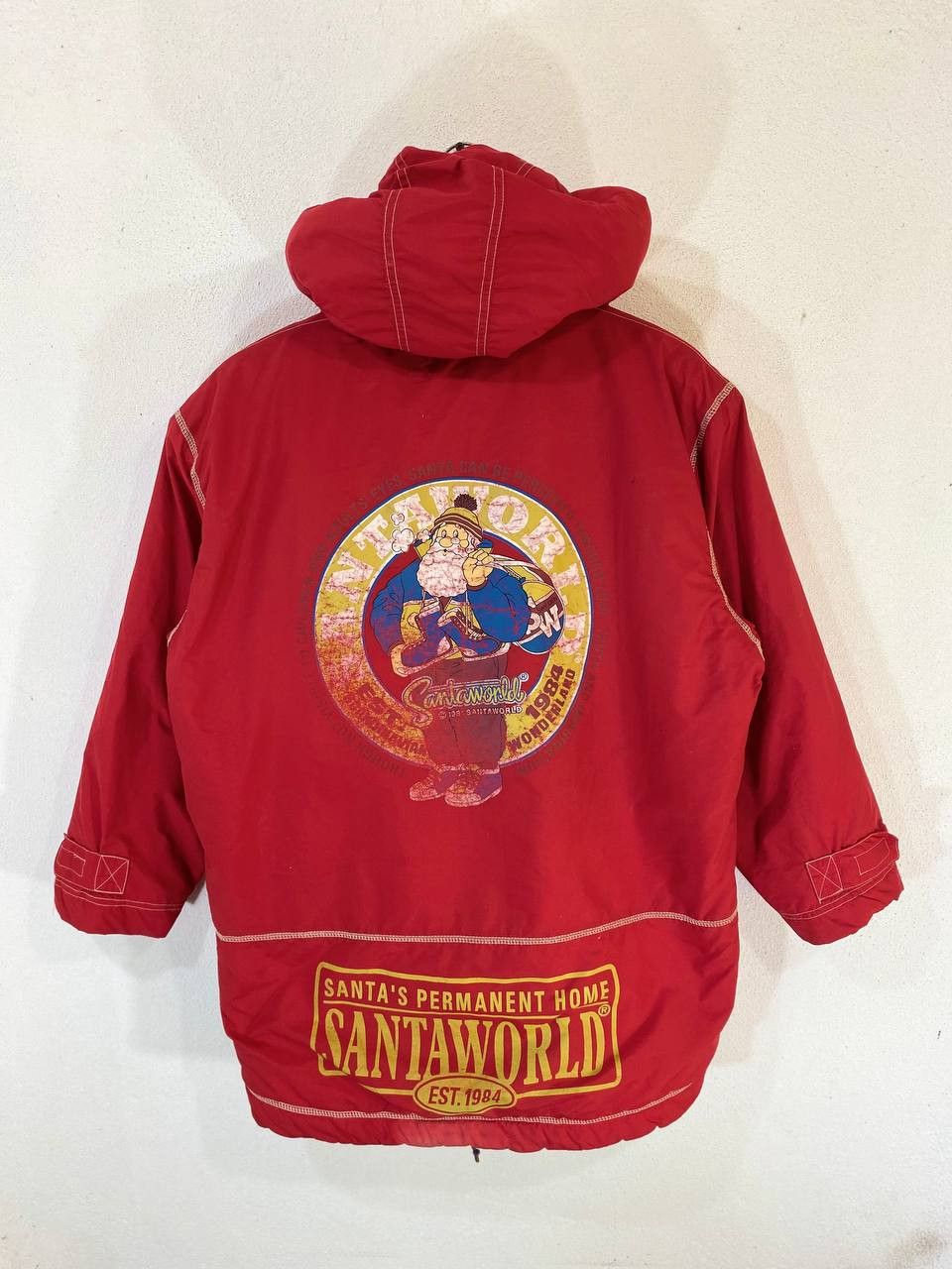 Japanese Brand vintage santa world light jacket sherpa lining Size US XL / EU 56 / 4 - 1 Thumbnail