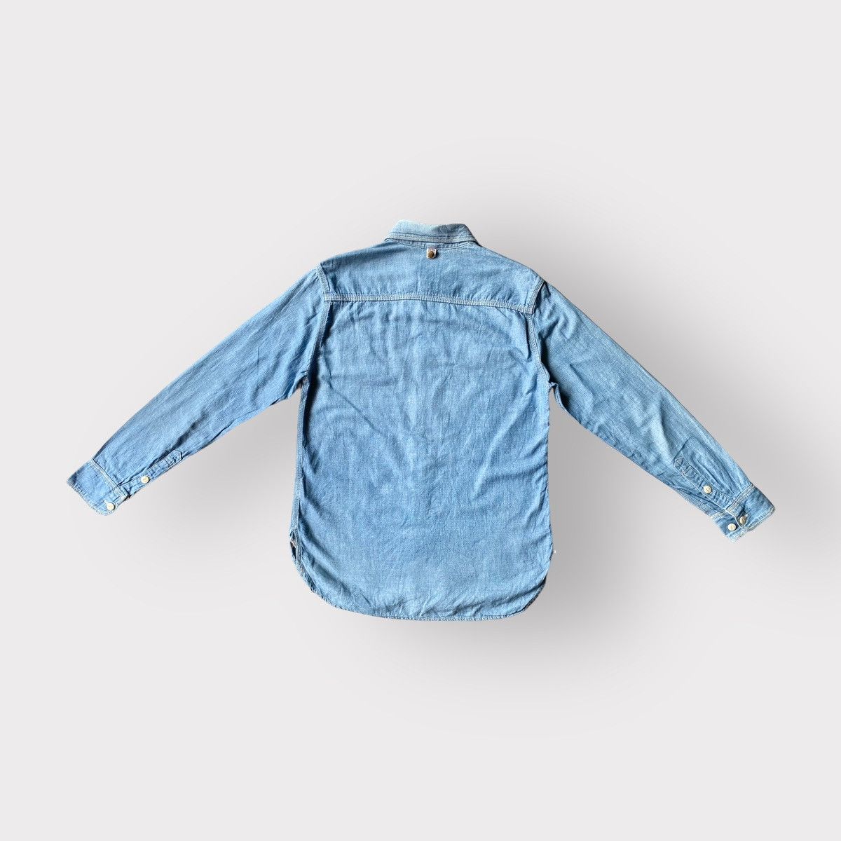 Visvim Visvim SS13 Deadwood Chambray Shirt Size US S / EU 44-46 / 1 - 6 Thumbnail