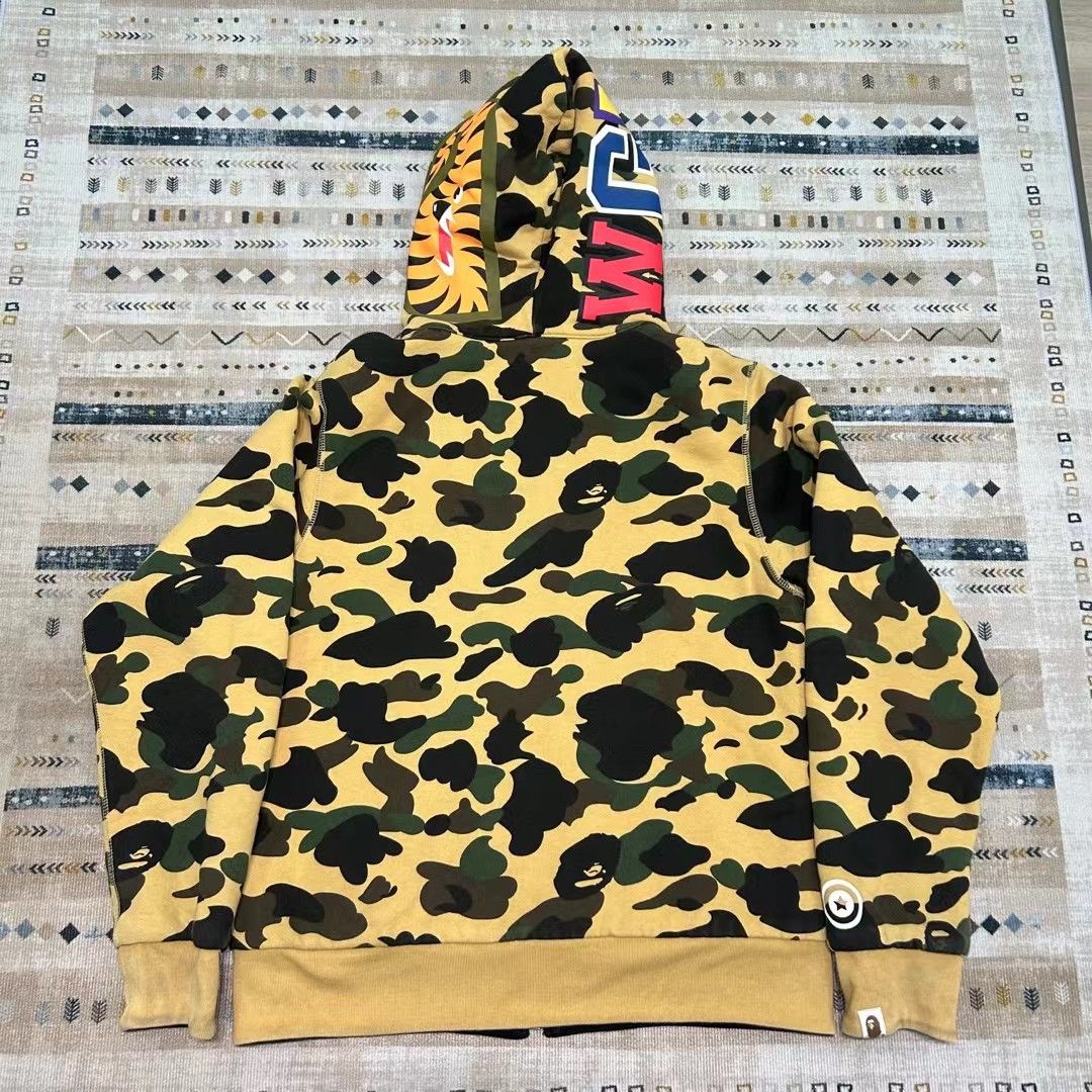 Bape CAMO UNIVERSE SHARK FULL ZIP HOODIE Size US M / EU 48-50 / 2 - 2 Thumbnail