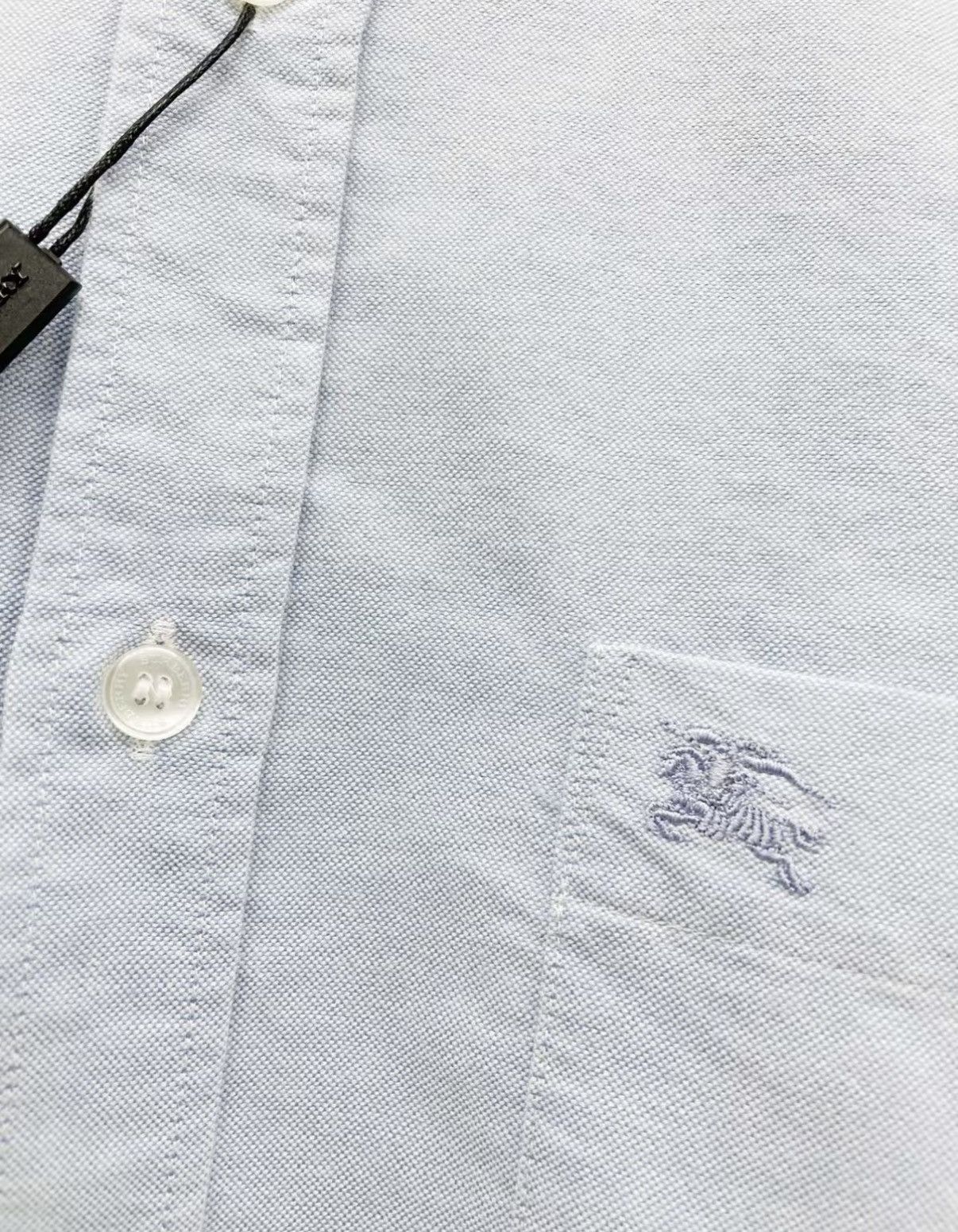 Burberry BURBERRY 100% Cotton Long Sleeve Shirt J30 Size US S / EU 44-46 / 1 - 3 Thumbnail