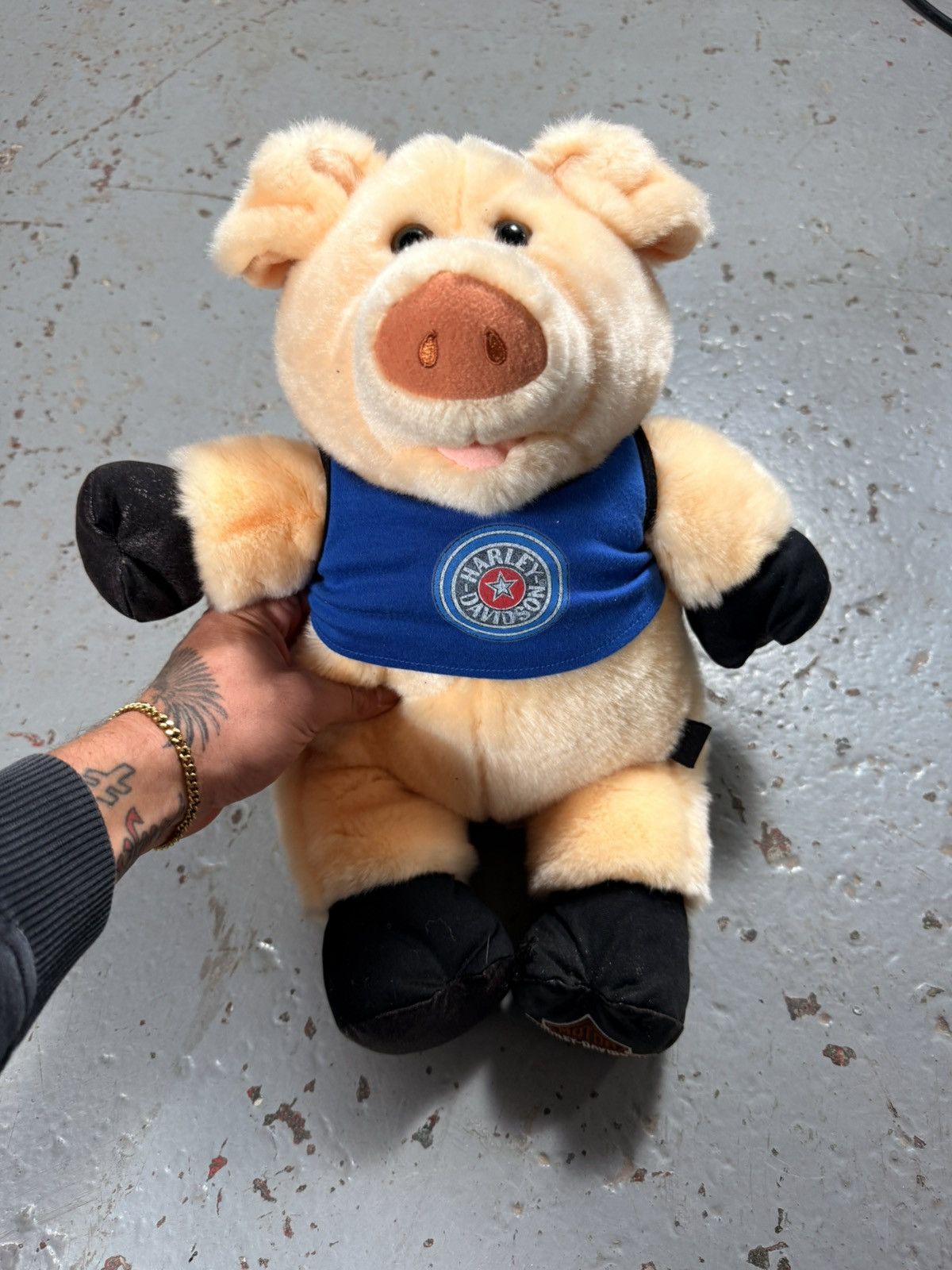 Harley Davidson Vintage Harley Davidson Plushie Pig Size ONE SIZE - 1 Thumbnail