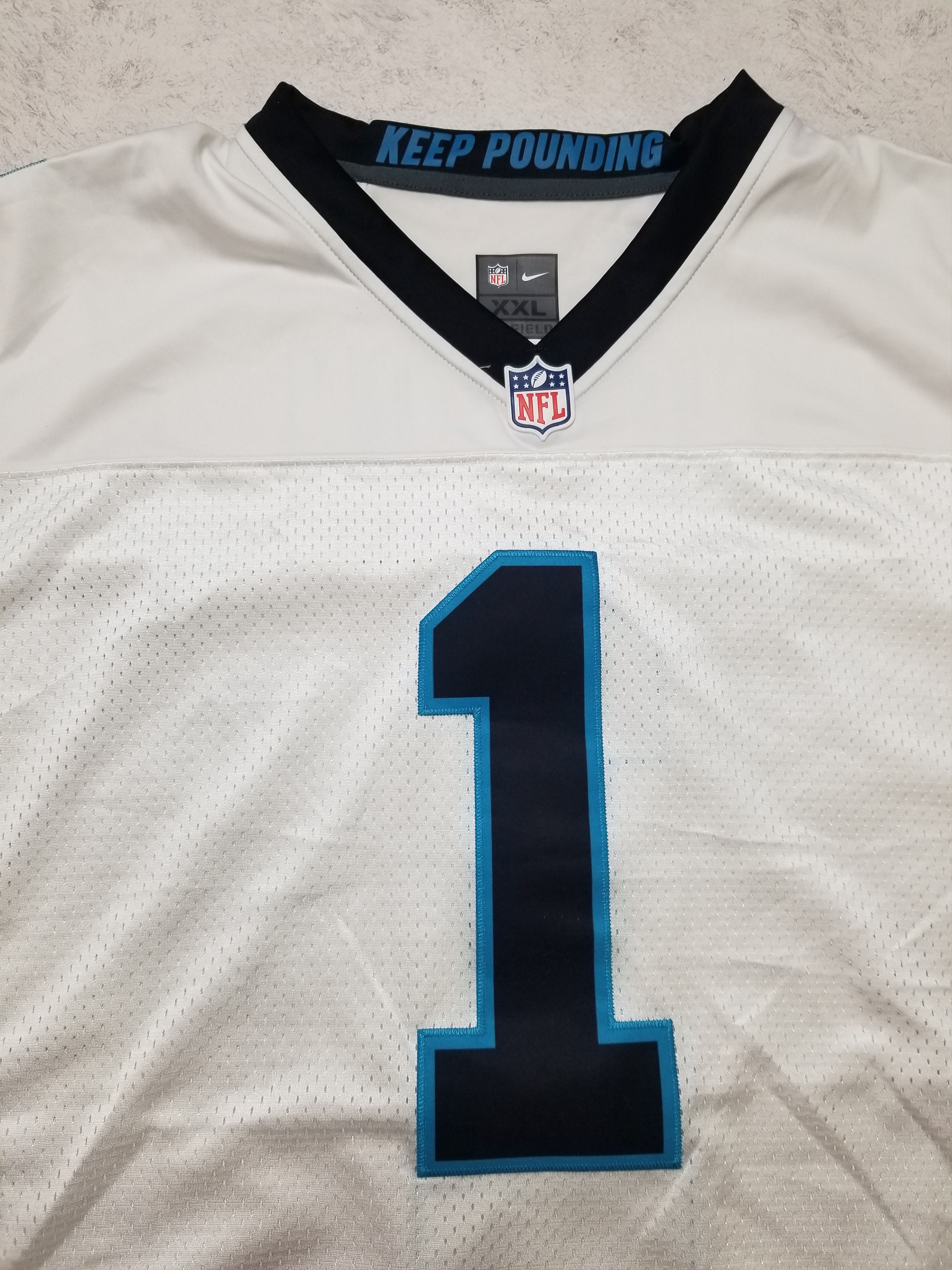 Nike Cam Newton Carolina Panthers Limited Stitched Size US XXL / EU 58 / 5 - 20 Thumbnail