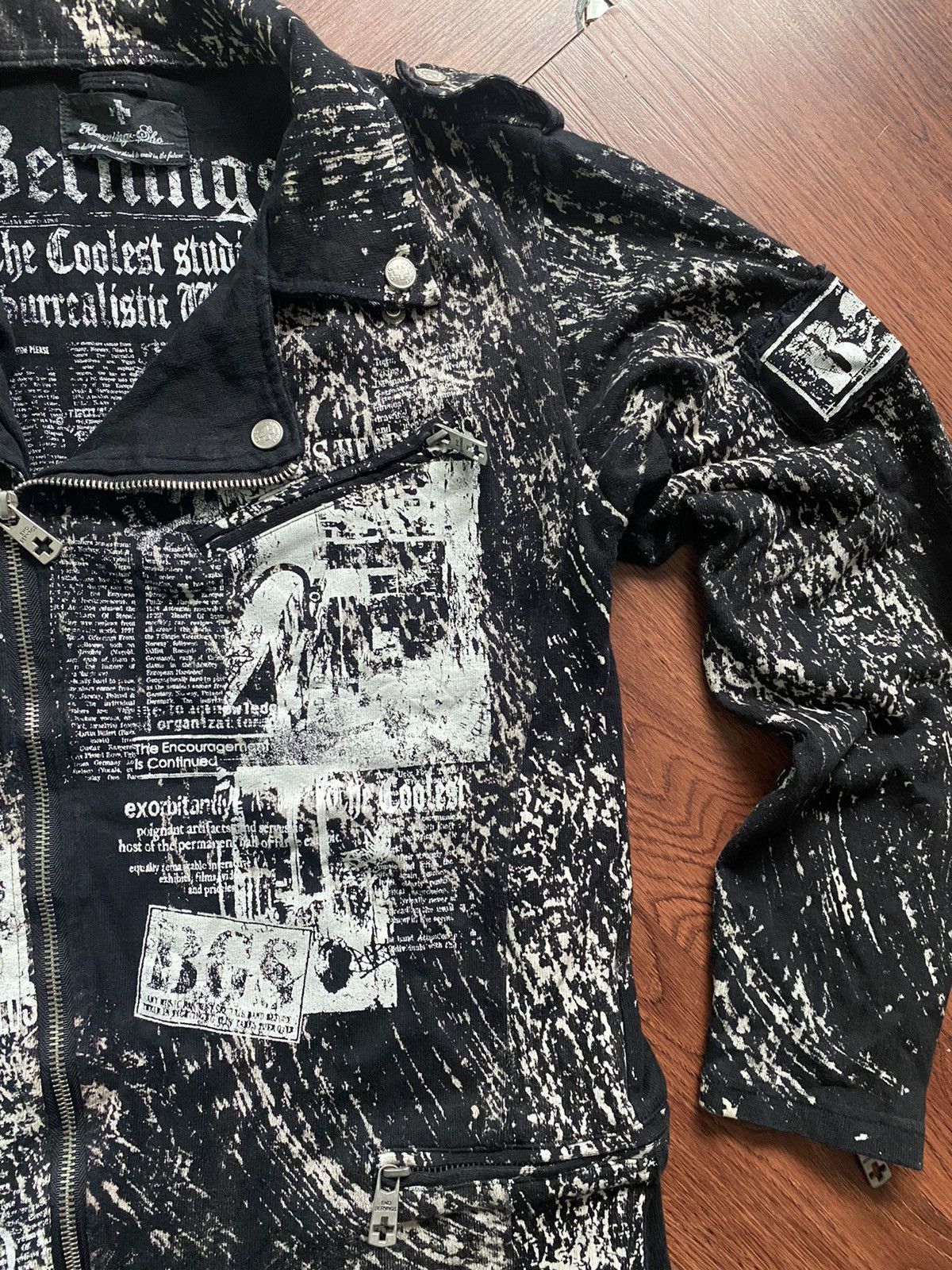 Who Decides War Berning Sho Painted Rider Jacket Size US M / EU 48-50 / 2 - 4 Thumbnail