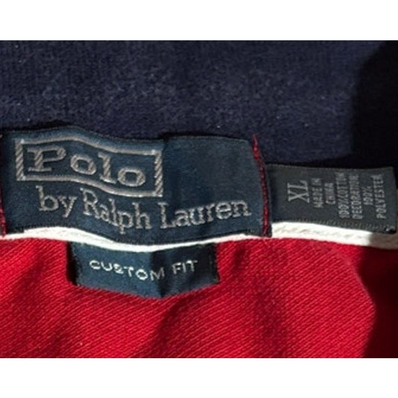 Polo Ralph Lauren Boy's XL 18/20 | POLO Ralph Lauren Pony USA Polo Rugby Shirt Size US XL / EU 56 / 4 - 4 Thumbnail