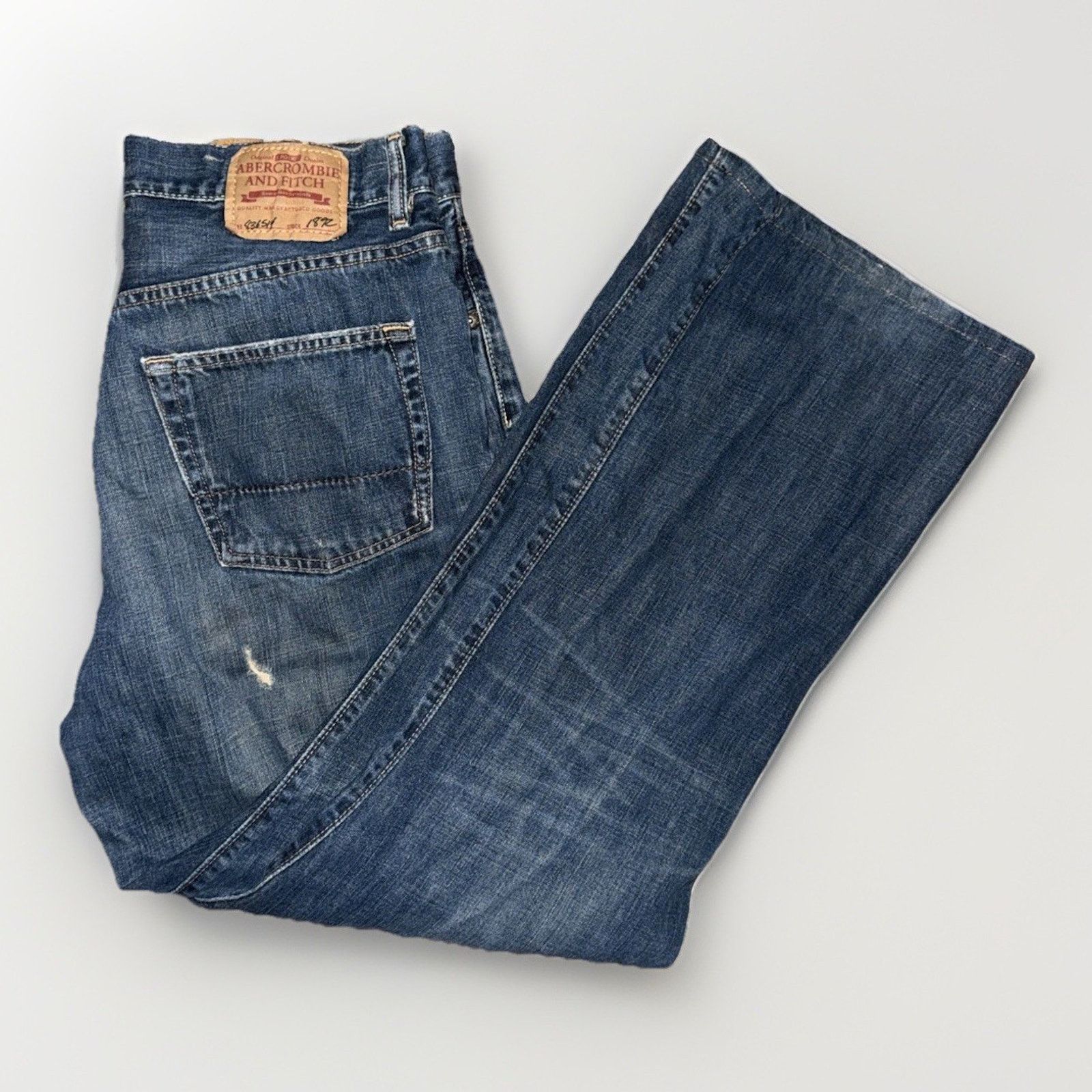 Abercrombie & Fitch × Vintage Vintage Abercrombie & Fitch Men’s Denim Jeans 34x34 Boot Cut Size US 34 / EU 50 - 9 Thumbnail