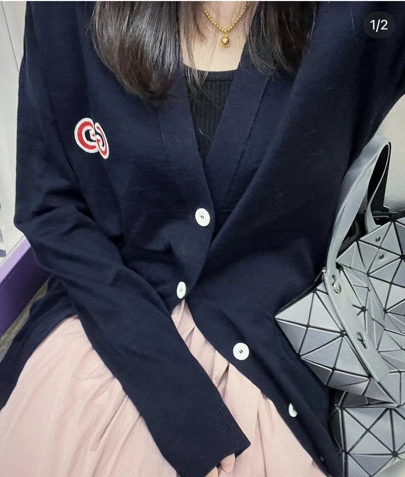 Gucci Gucci Dark blue cardigan jacket 2502-Nextarrow Size US XL / EU 56 / 4 - 7 Thumbnail