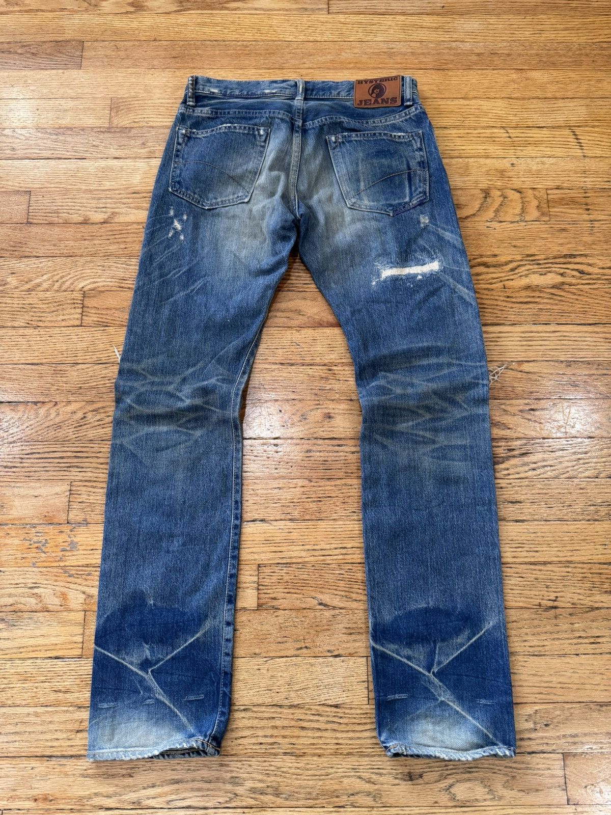 パンツ hysteric glamour craft denim scab Hysteric Glamour hysteric glamour scab denim | Grailed