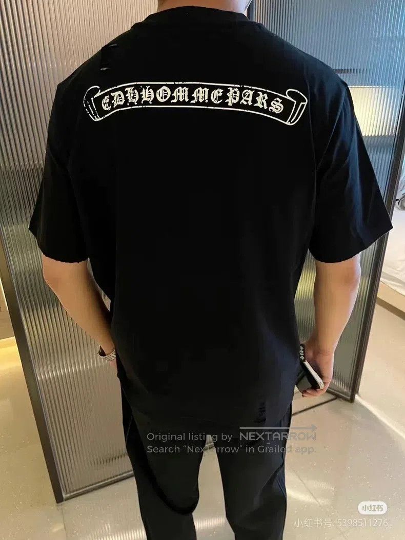 Chrome Hearts CHROME HEARTS Size M Scroll short sleeve t-shirt Size US M / EU 48-50 / 2 - 8 Thumbnail