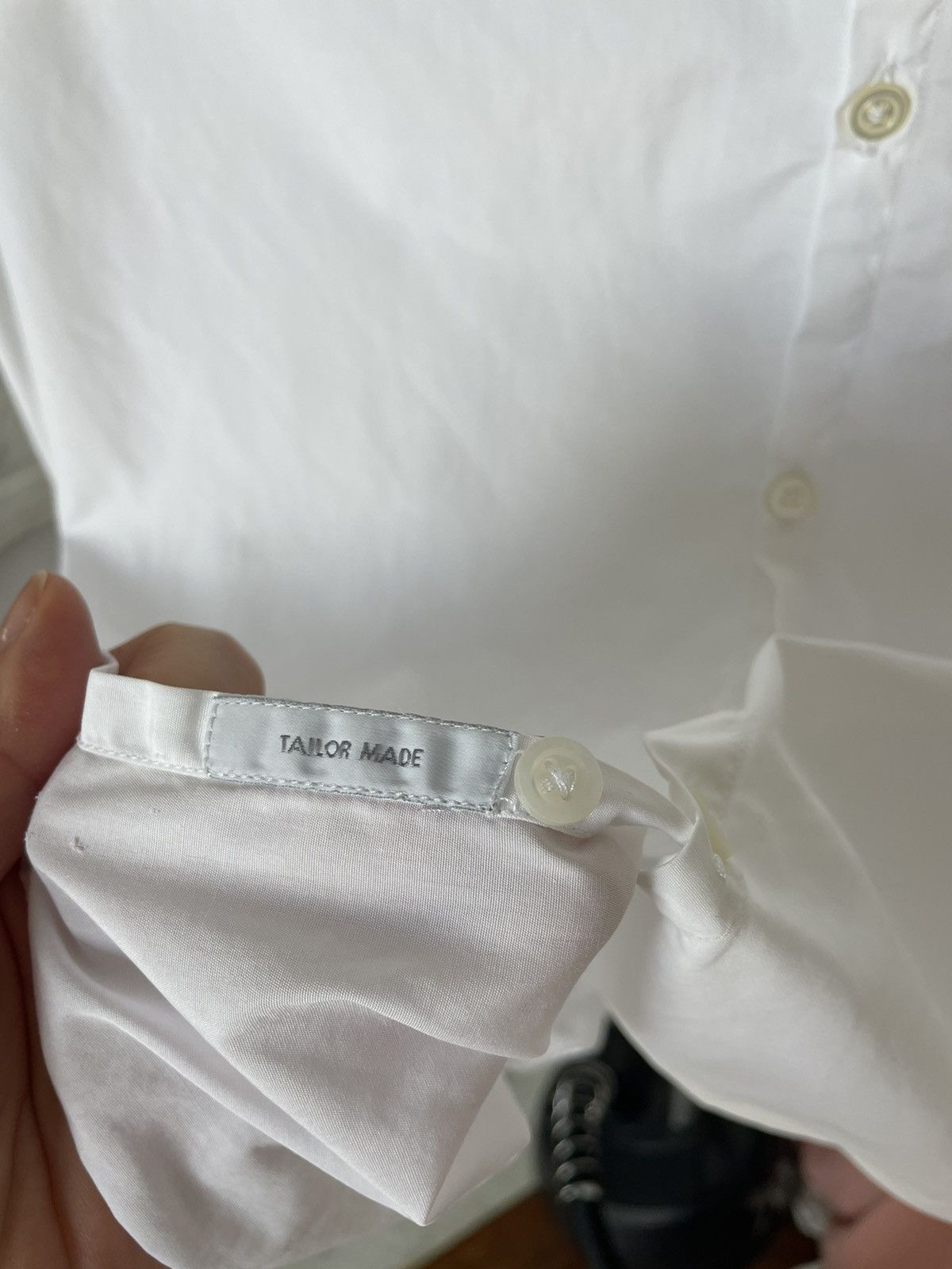 Jil Sander Jil Sander White Cotton Long-Sleeve Shirt M Size Size US M / EU 48-50 / 2 - 4 Thumbnail