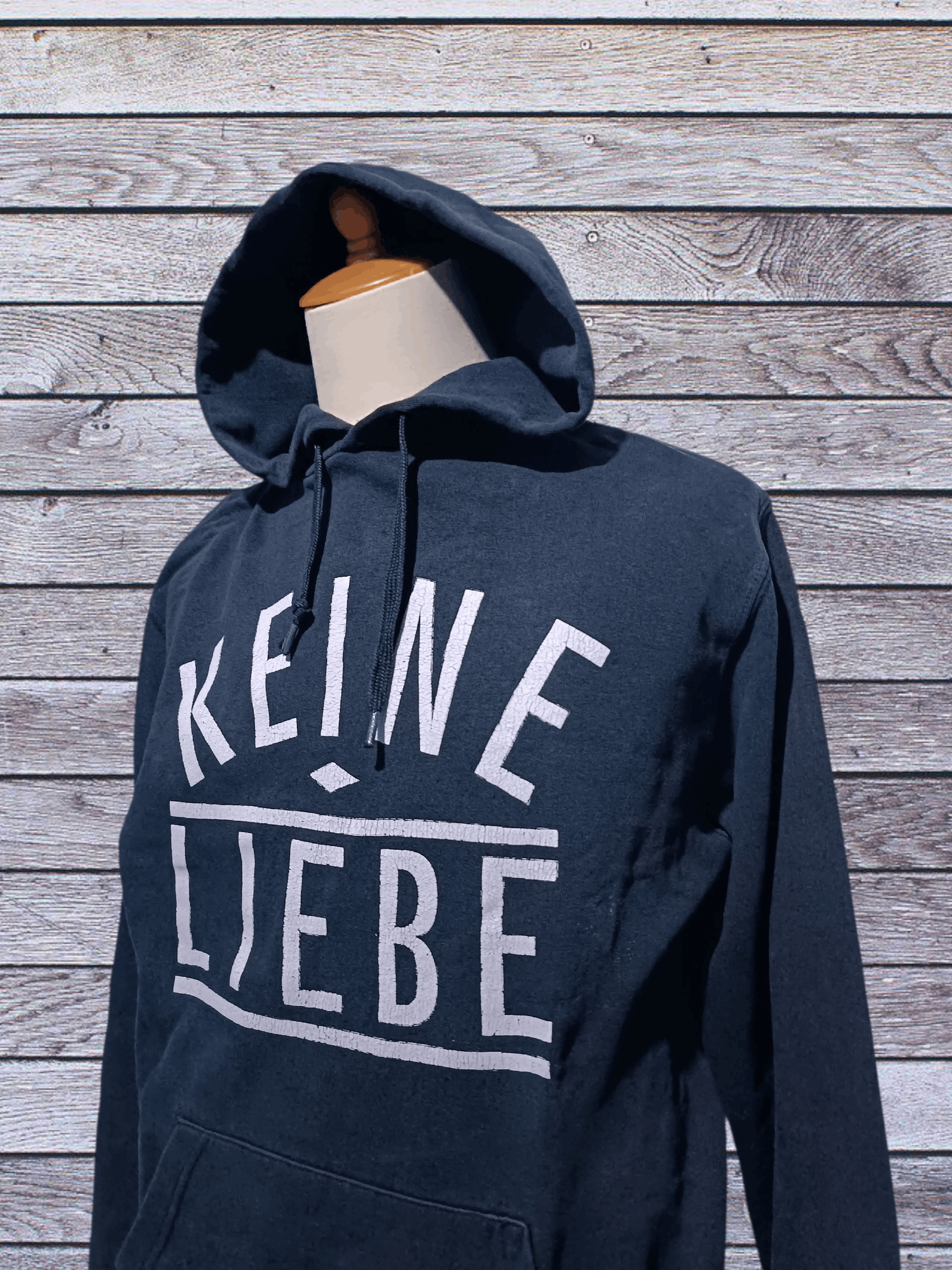 Other Sun Fade Hoodie "Keine Liebe" Size US M / EU 48-50 / 2 - 2 Thumbnail