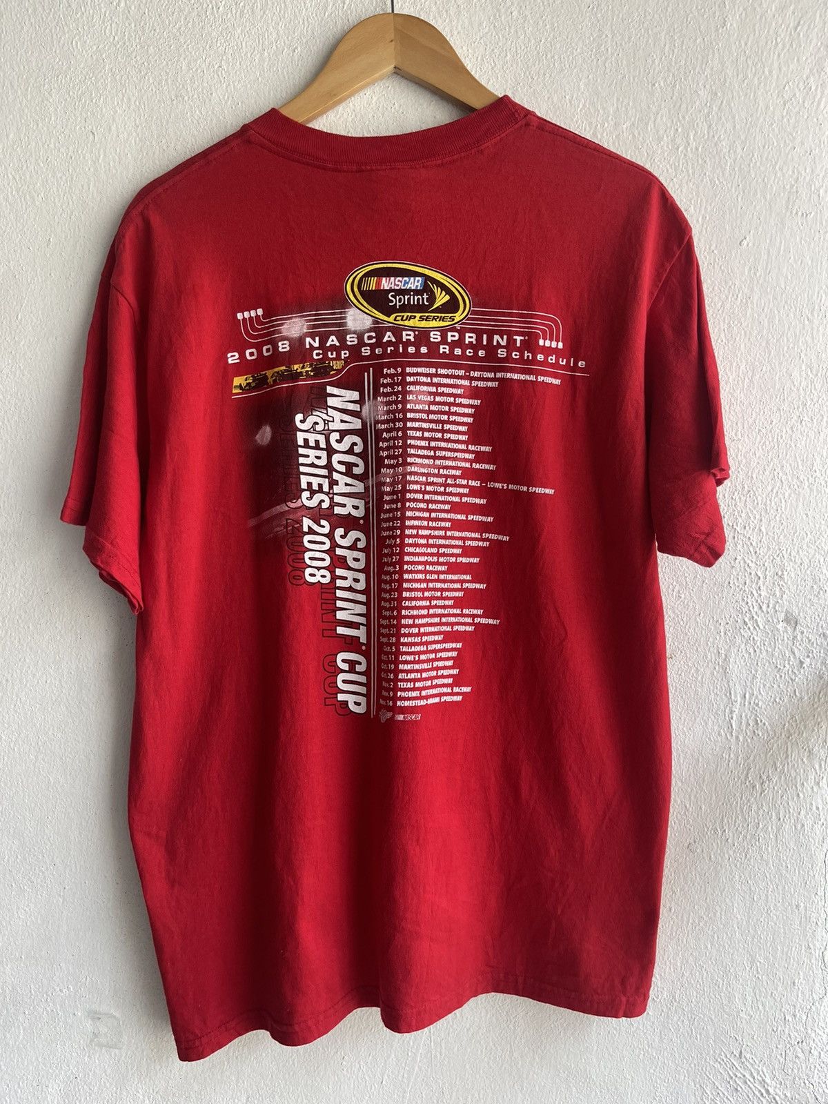 NASCAR × Vintage × Winners Circle Nascar Sprint Cup Series 2008 tee Shirt Size US XL / EU 56 / 4 - 4 Thumbnail