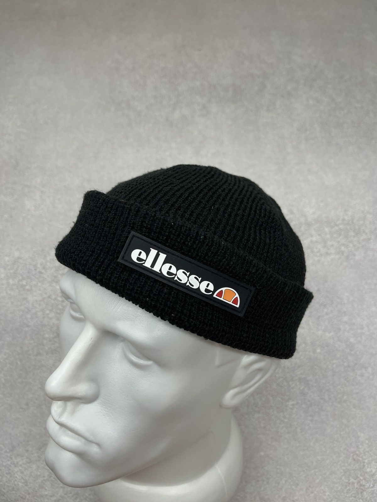 Ellesse Mens Ellesse Beanie Hat Black Size ONE SIZE - 1 Thumbnail