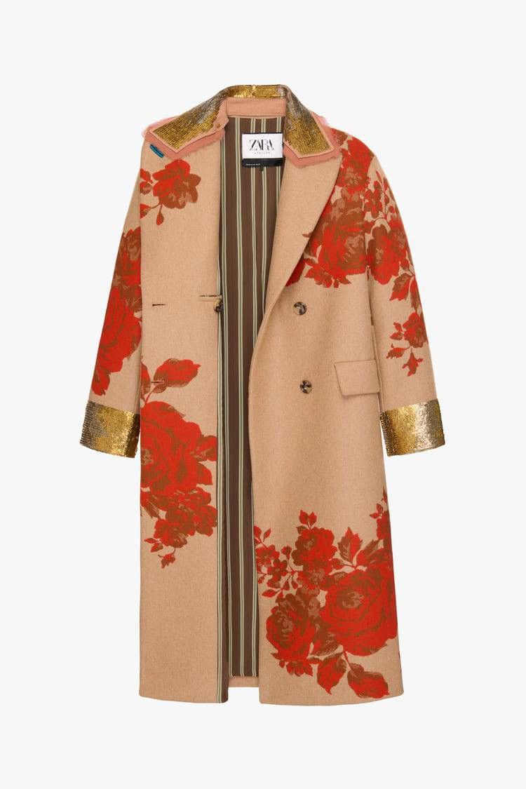 Zara ZARA NWT SS22 ATELIER ROSEGARDEN COAT LIMITED EDITION Size L Size L / US 10 / IT 46 - 2 Thumbnail