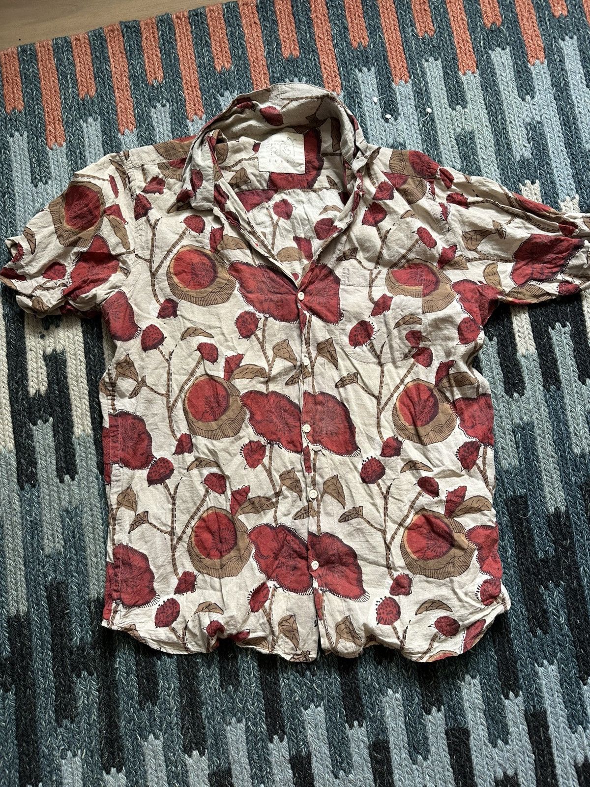 Kardo Block Print Short Sleeve