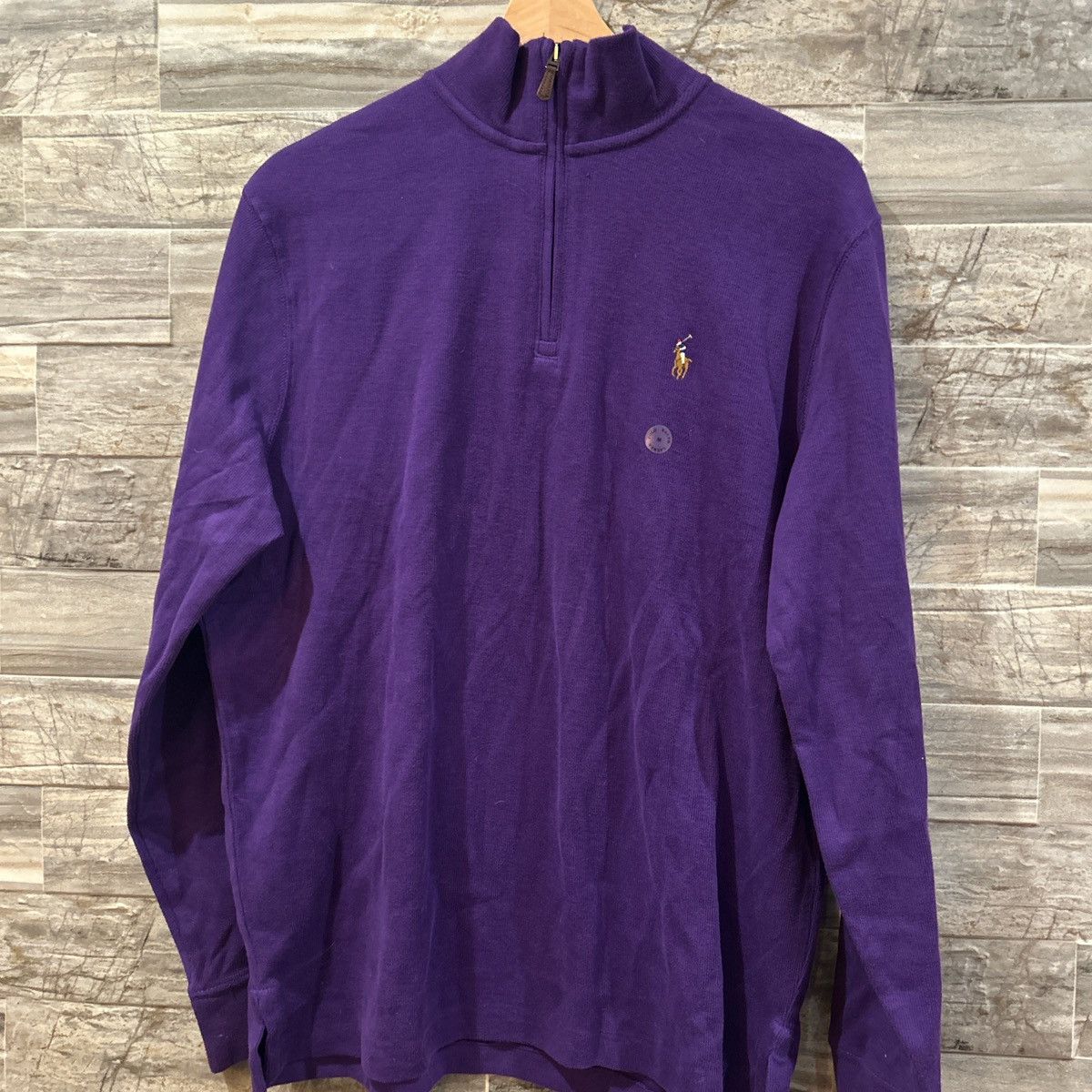 Polo Ralph Lauren Ralph Lauren Rib Cotton Quarter-Zip Pullover Size US M / EU 48-50 / 2 - 1 Preview