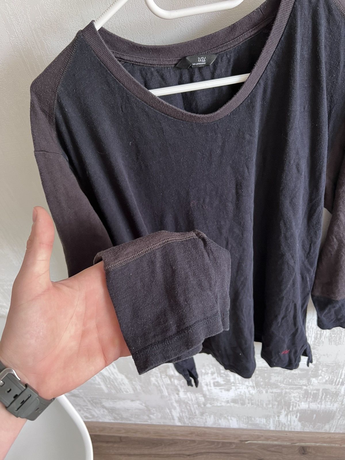 Japanese Brand × Undercover × Uniqlo Uniqlo x Undercover Long Sleeve Tee (UU Collection) Size US L / EU 52-54 / 3 - 4 Thumbnail