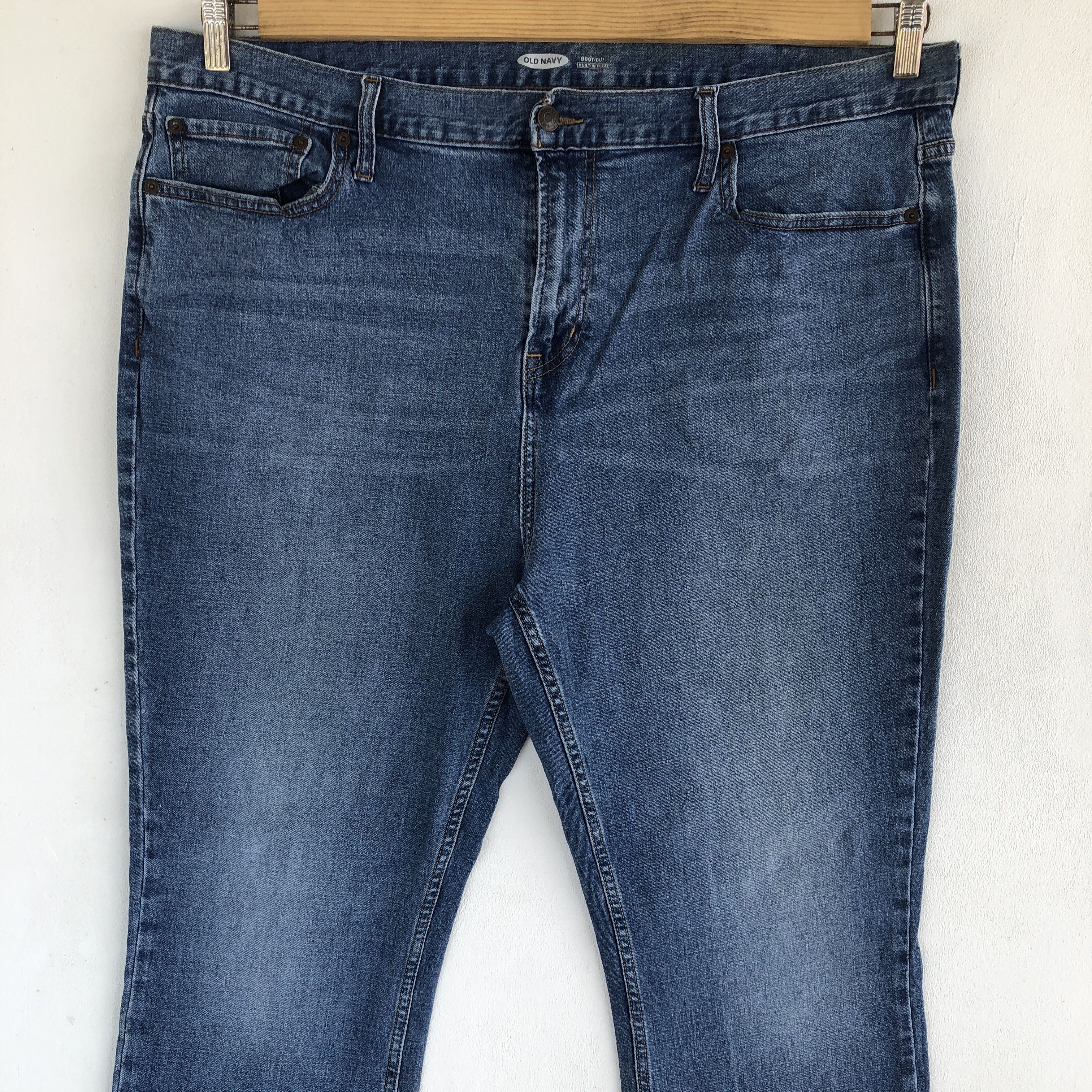 Japanese Brand Vintage Y2K Japanese Baggy Jeans Flare Denim Boot Cut Pants Size US 40 / EU 56 - 3 Thumbnail