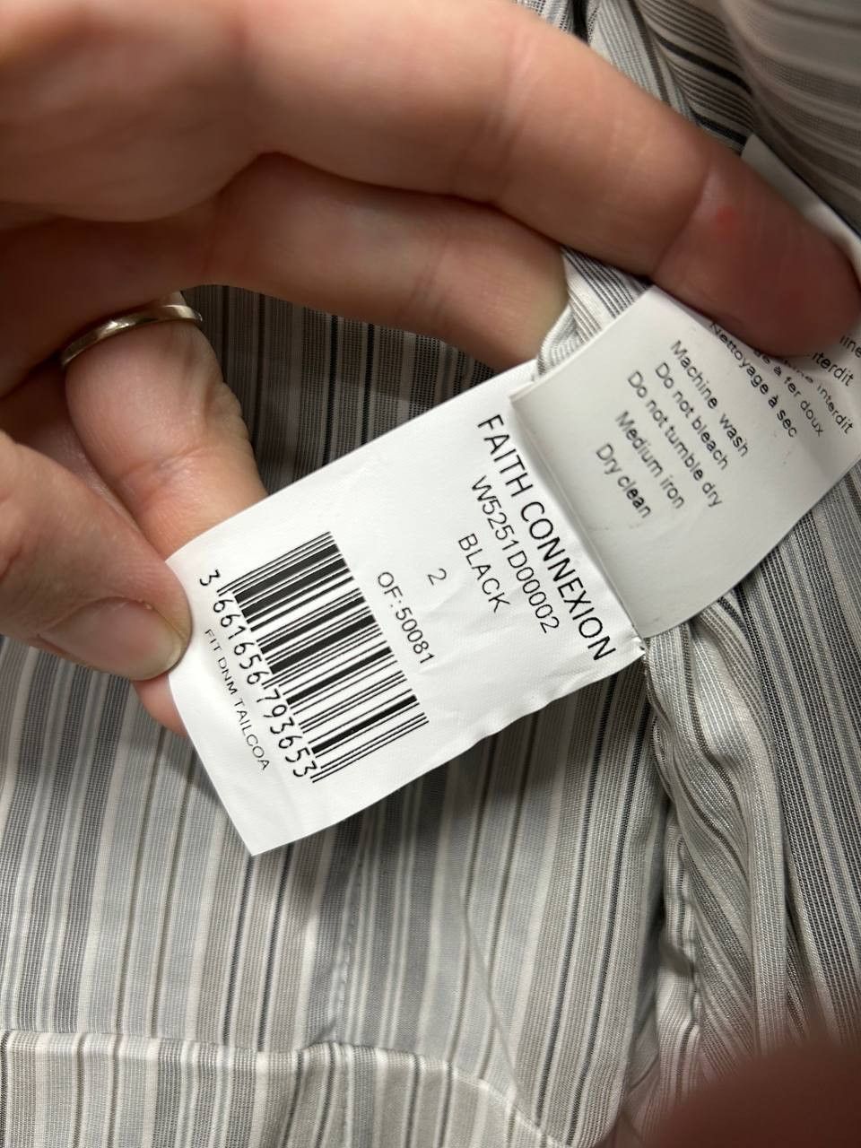 Faith Connexion Faith Connexion womens jeans jacket size 2 / Medium Size M / US 6-8 / IT 42-44 - 10 Thumbnail