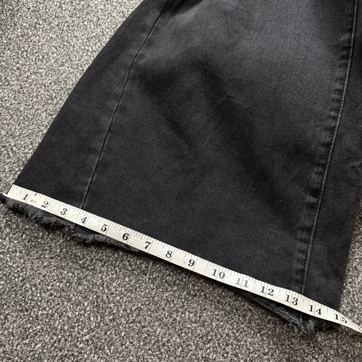 If Six Was Nine 🔥🇯🇵 15in Wideleg Japanese Tornado Mart Crazy Drise Denim Size US 29 - 11 Thumbnail