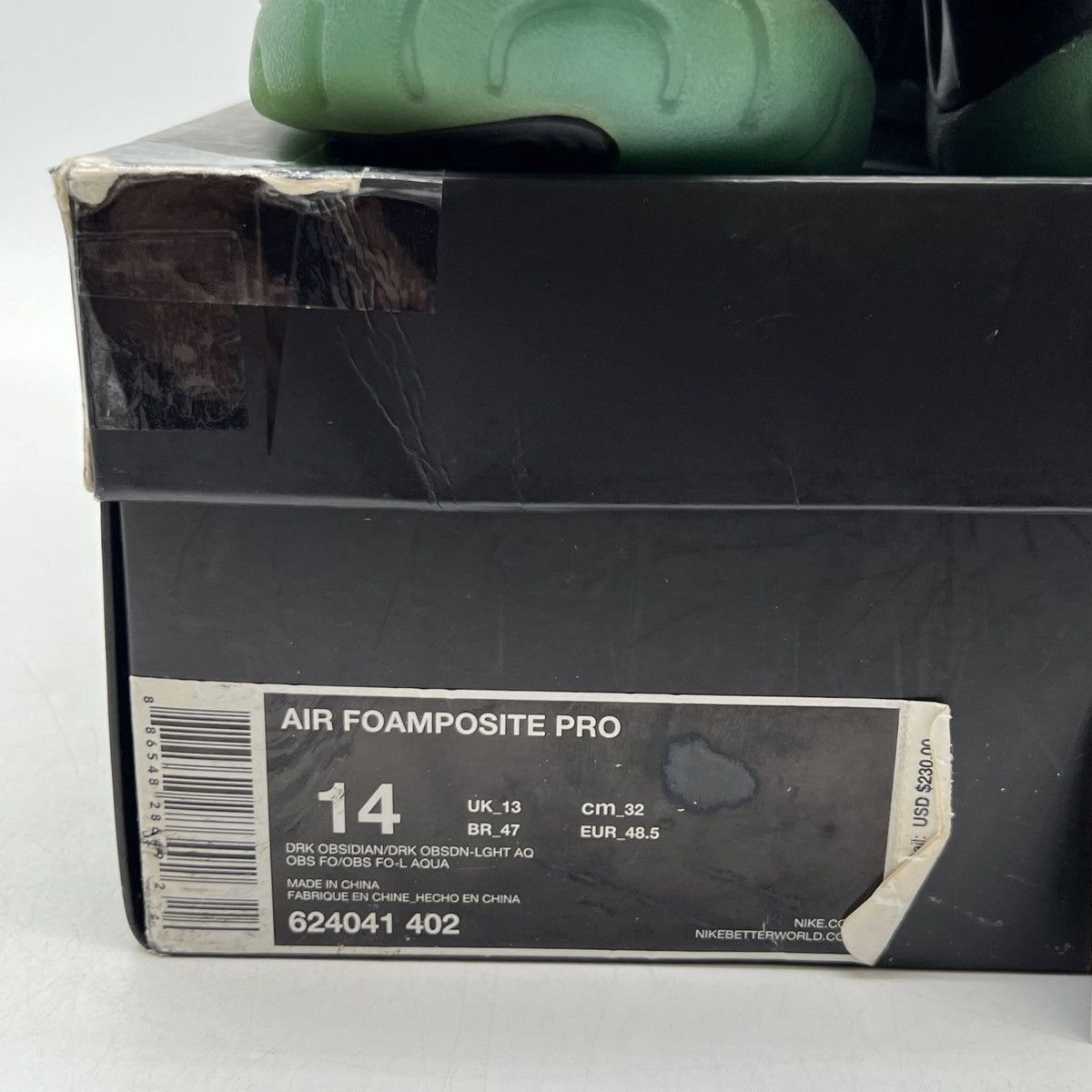 Nike Air Foamposite pro Aqua Size US 14 / EU 47 - 6 Thumbnail