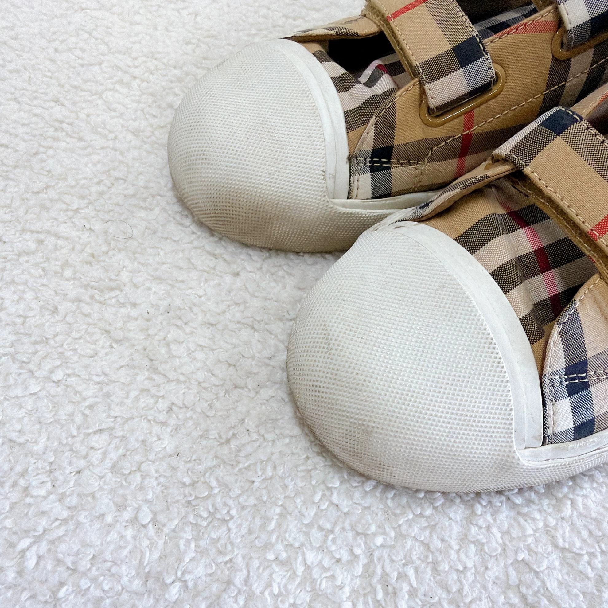 Burberry Burberry Horseferry Check Sneakers 35 0565 Size US 4.5 / IT 34.5 - 6 Thumbnail