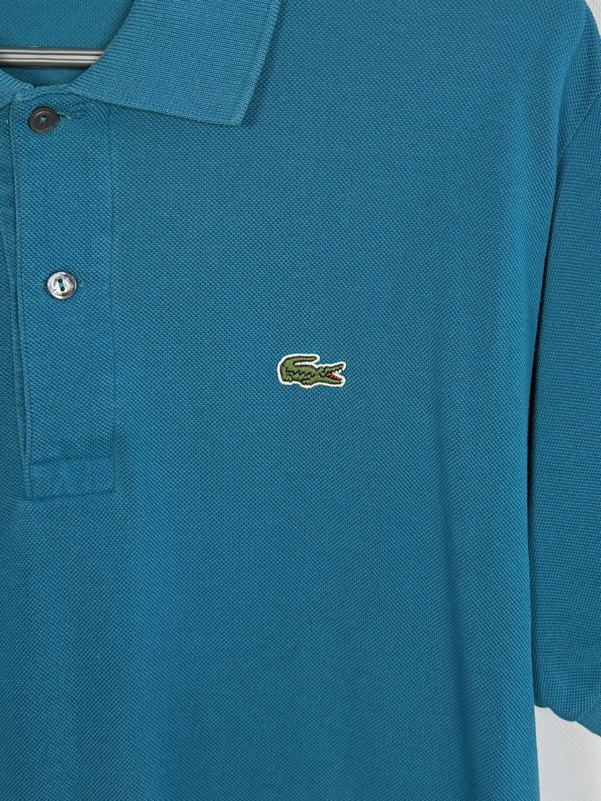 Lacoste Lacoste Short Sleeve Polo Shirt Vintage Blue Size 5 (Large) Size US L / EU 52-54 / 3 - 6 Thumbnail