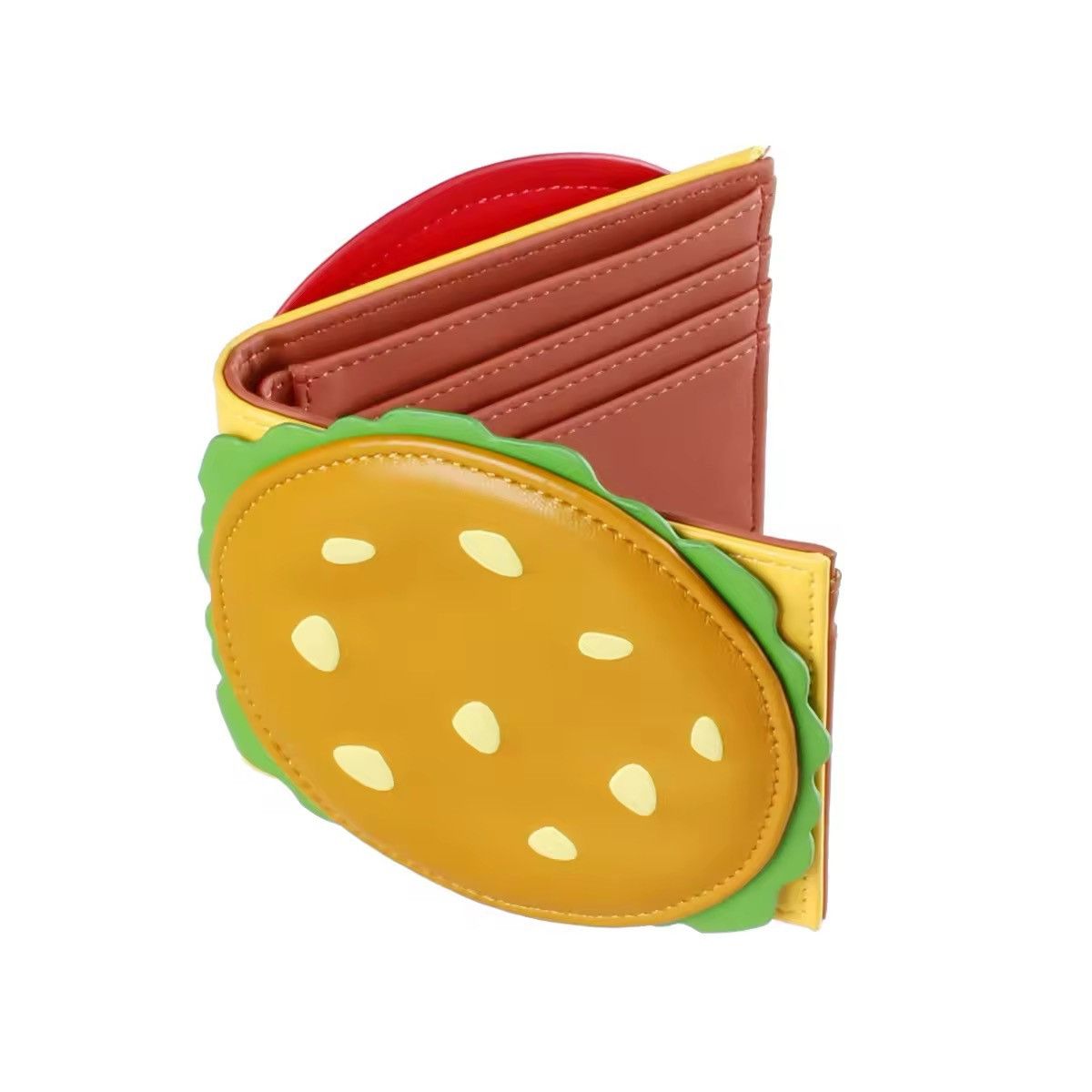 Japanese Brand × Toy Machine Kawaii Burger Shaped Wallet Size ONE SIZE - 1 Thumbnail