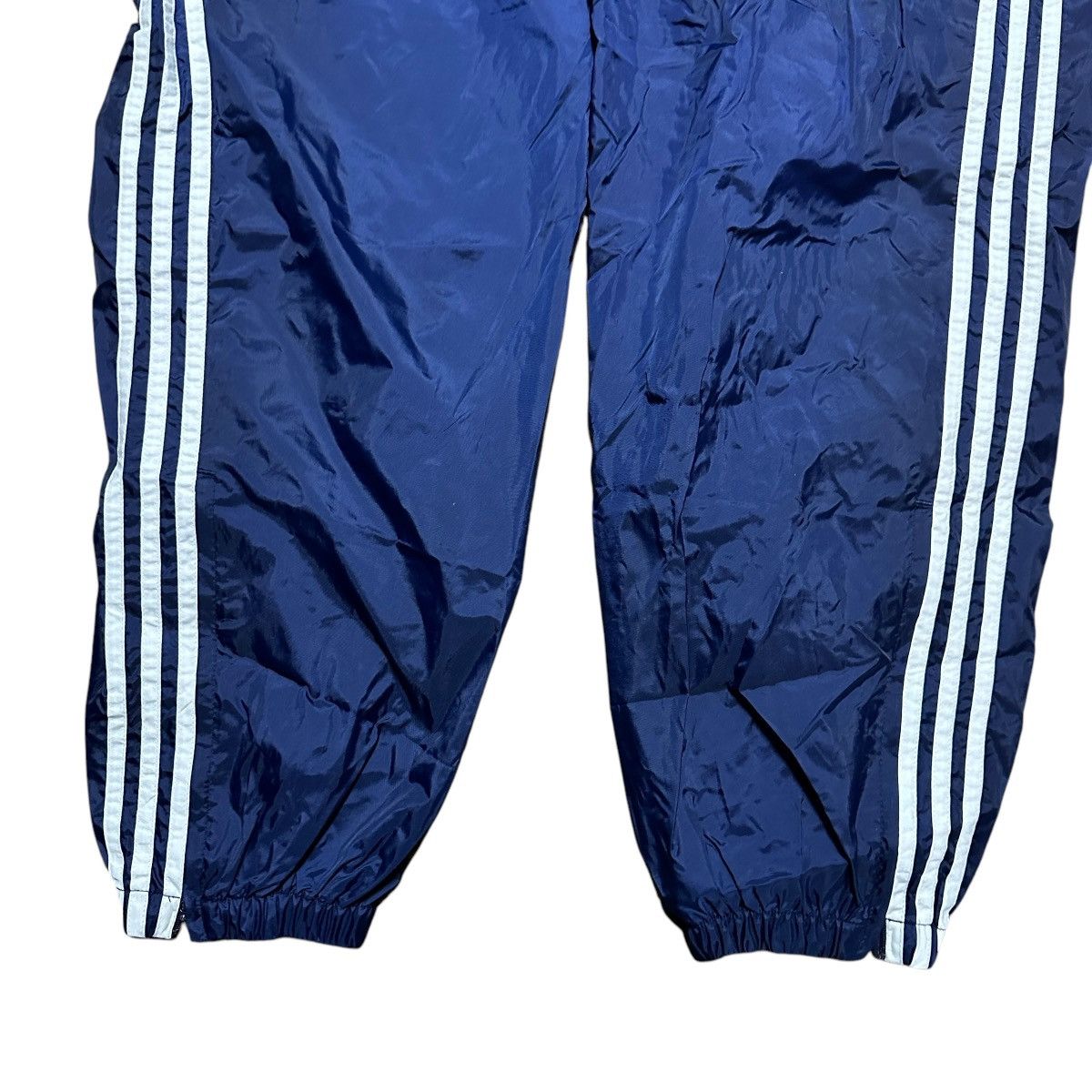 Adidas × Vintage Vintage 90s Adidas Blue Windbreaker Sweatpants Size US 36 / EU 52 - 2 Thumbnail