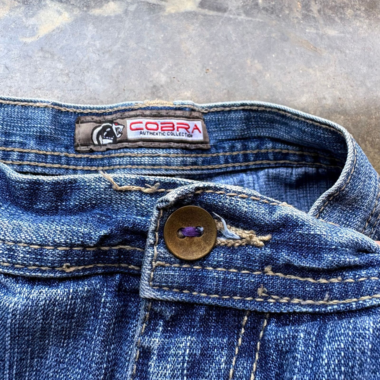 Southpole Southpole Style Baggy COBRA Faded Blue Jeans Size US 36 / EU 52 - 5 Thumbnail