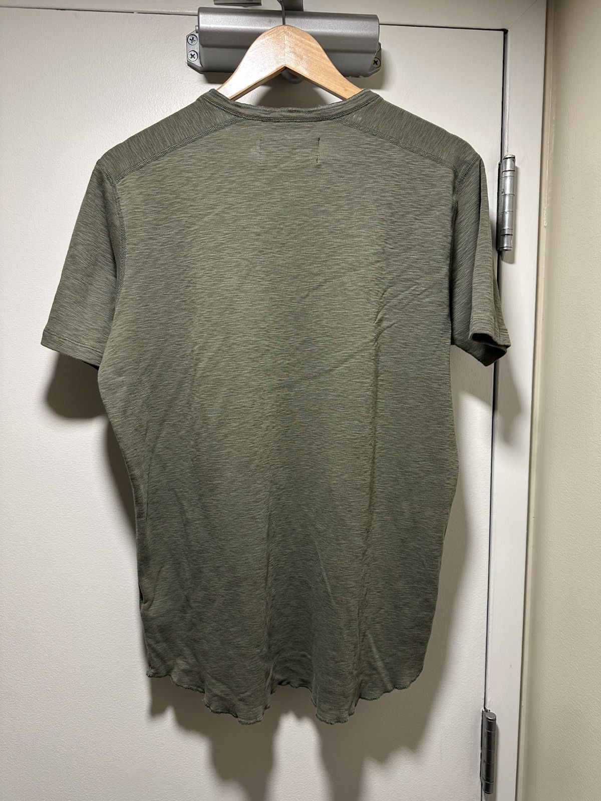 Wings + Horns Wings + Horns 1x1 Slub Short Sleeve Henley Size US L / EU 52-54 / 3 - 2 Thumbnail
